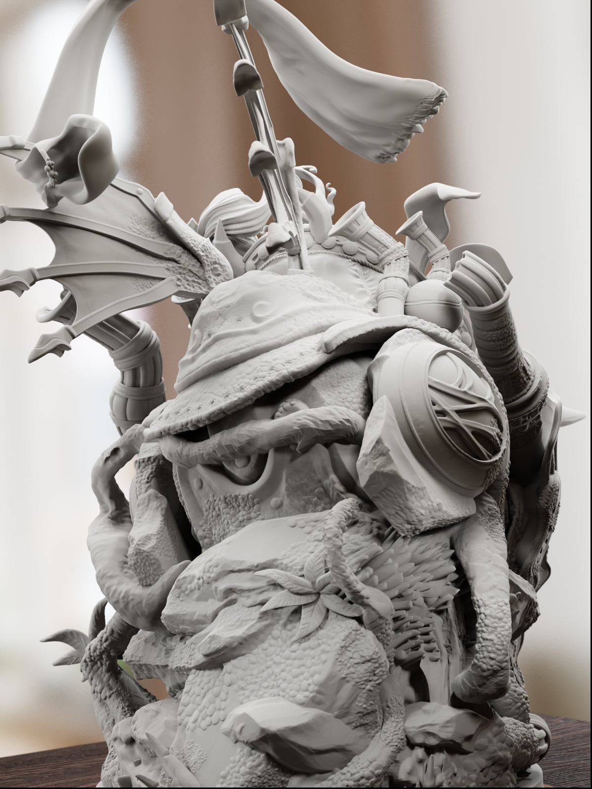The Sleeping Esper | Maximum Detailed 12K 3D printed figure