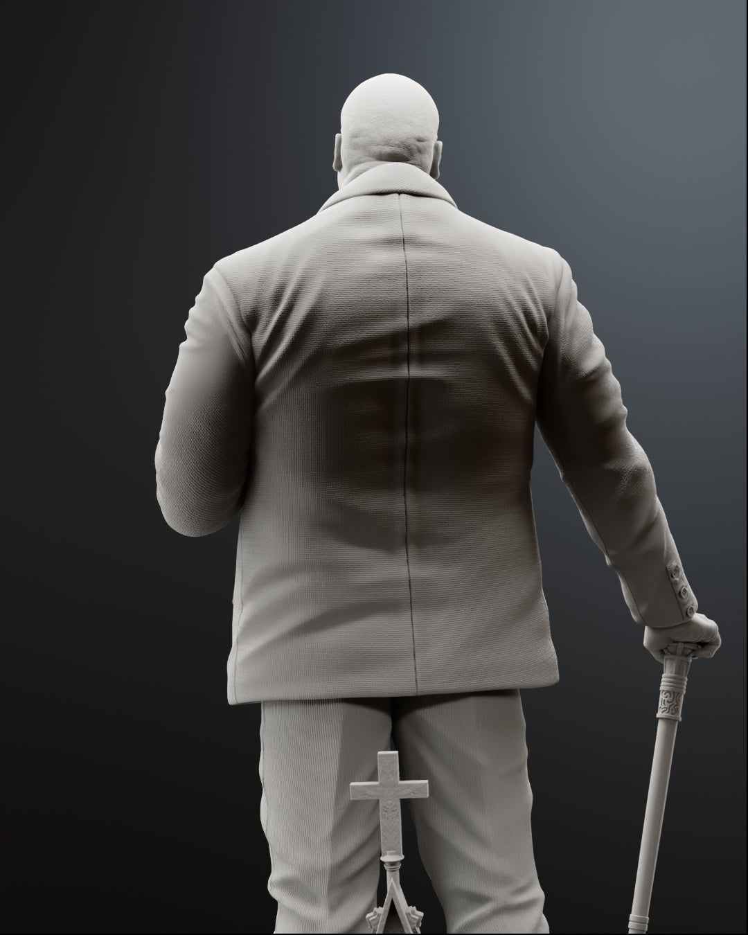 The Kingpin Statue
