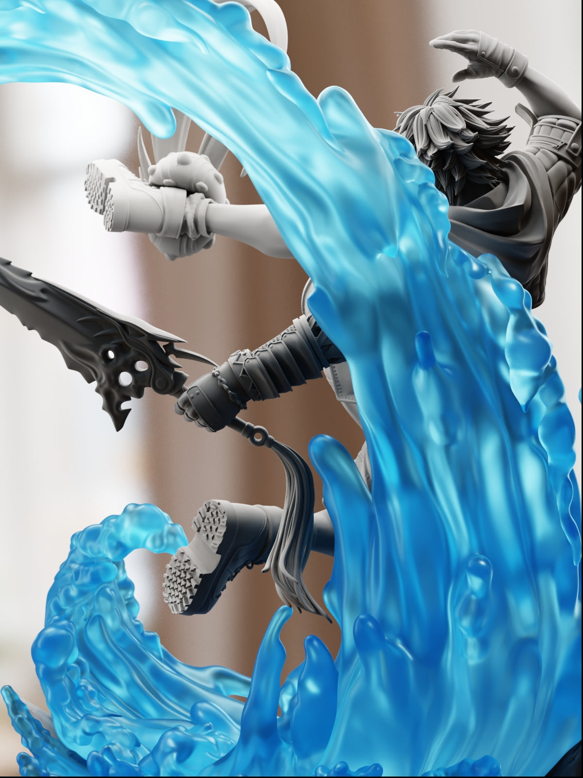 The Blitzball Ace | Maximum Detailed 12K 3D printed figure