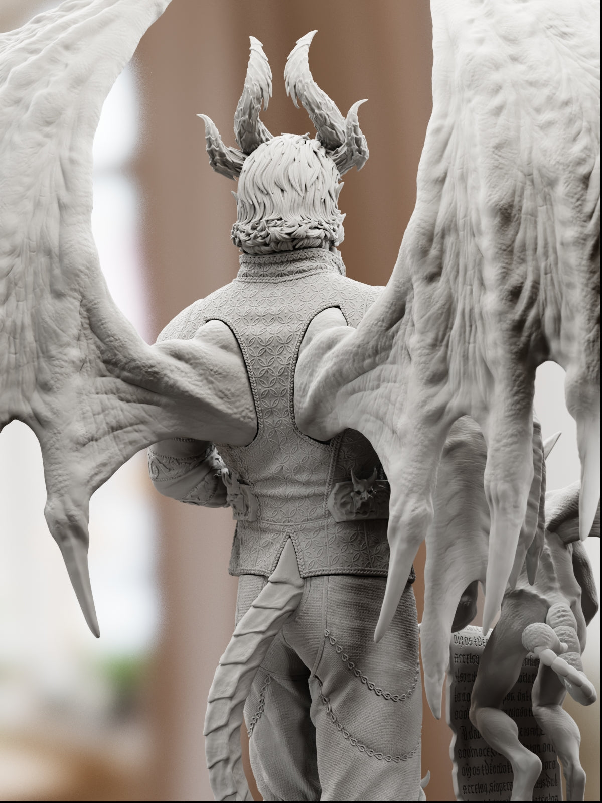 The Devil You Know | Maximum Detailed 12K 3D printed figure