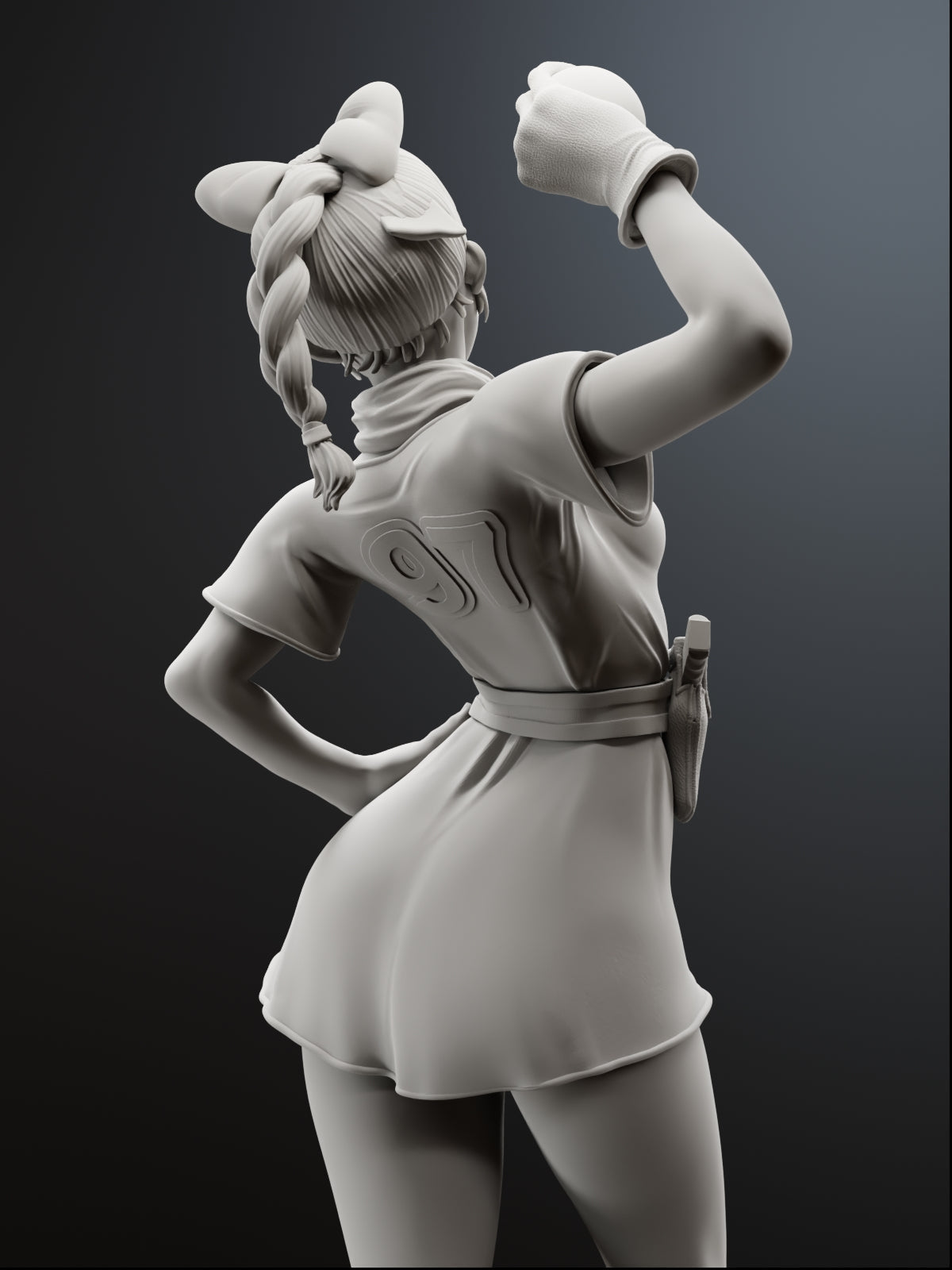 The Capsule Genius Statue