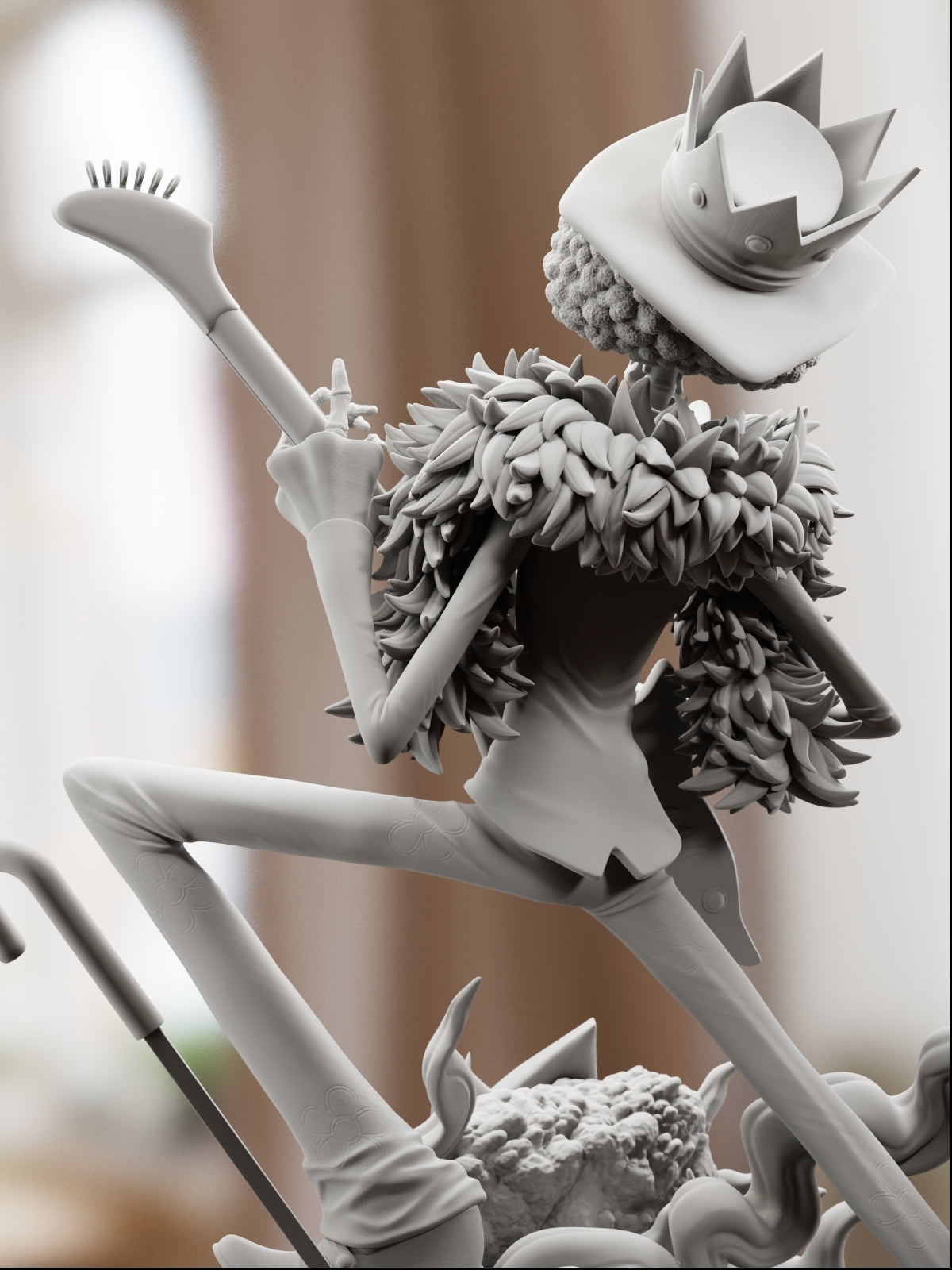 The Soul King | Maximum Detailed 12K 3D printed figure