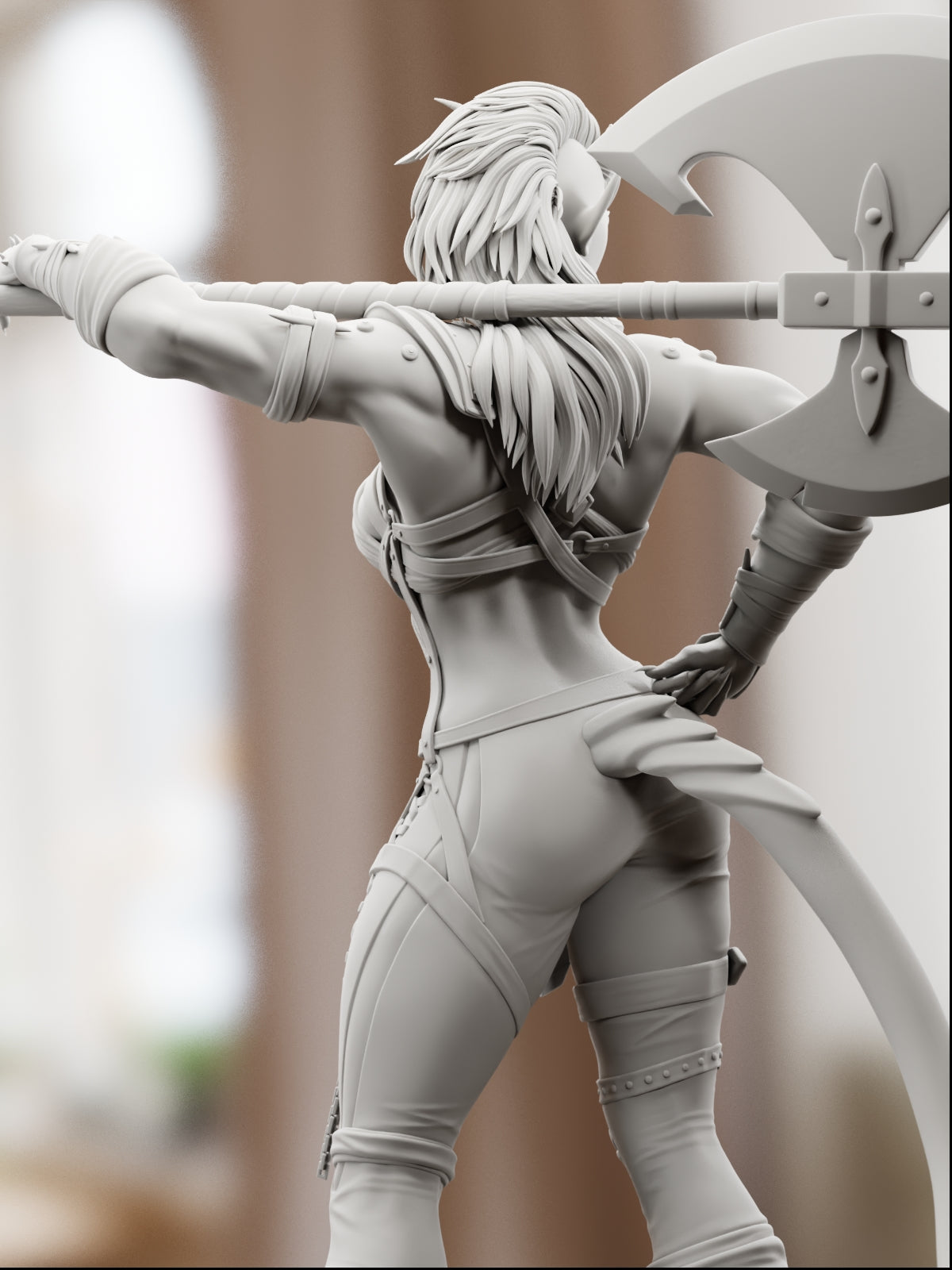 Red Devil Karlach | Maximum Detailed 12K 3D printed figure