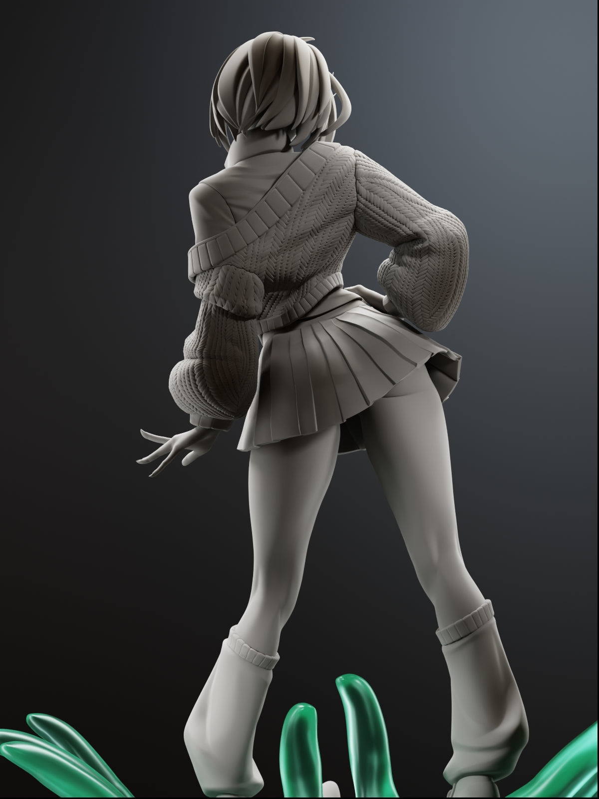 The Spirit Medium | Maximum Detailed 12K 3D printed figure