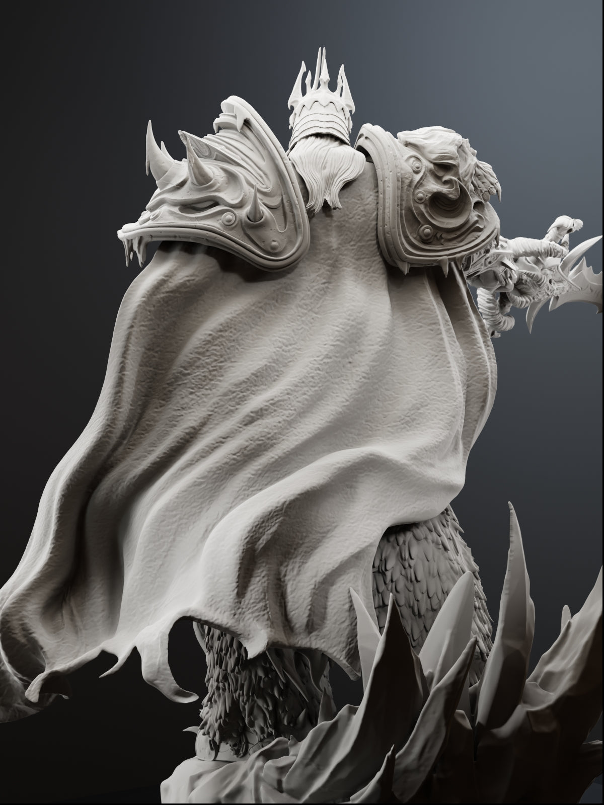 The Icecrown | Maximum Detailed 12K 3D printed figure