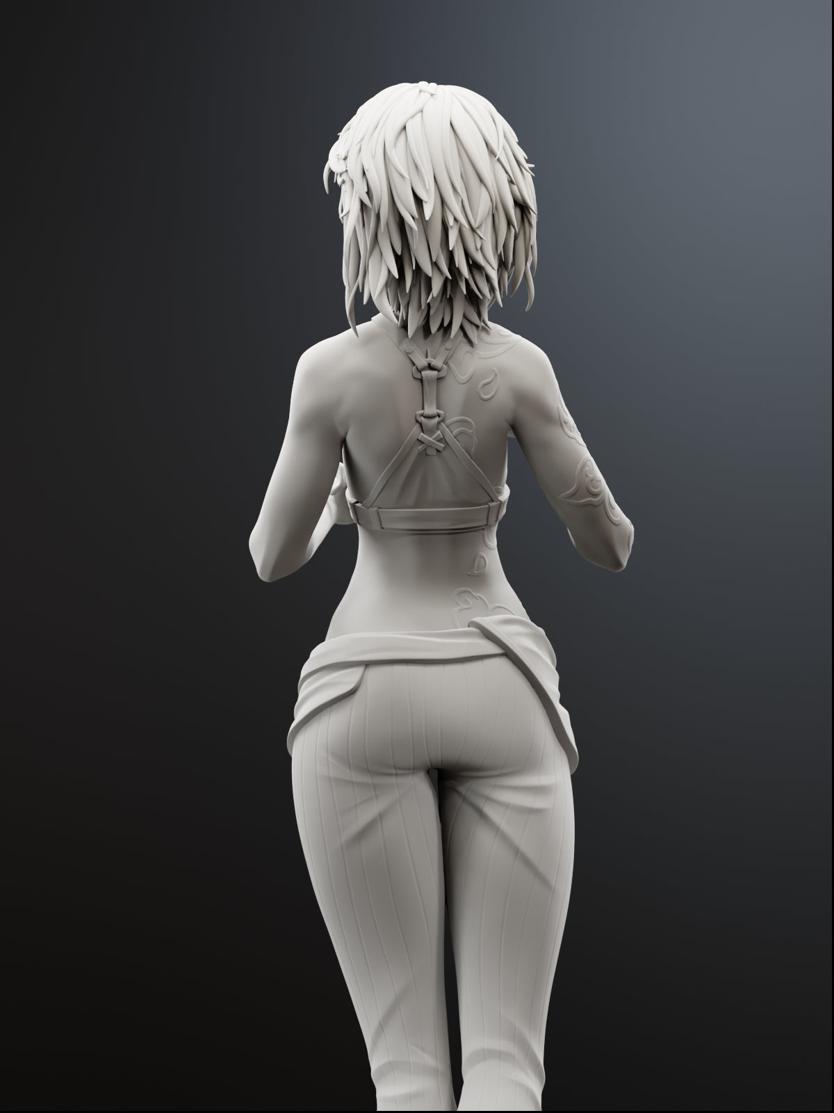 The Broken Sister | Maximum Detailed 12K 3D printed figure