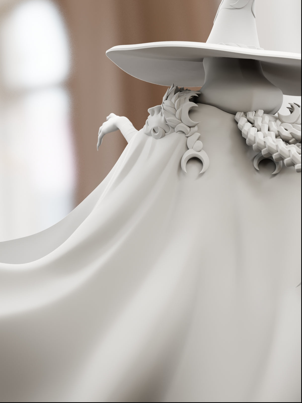Goddess of Witchcraft | Maximum Detailed 12K 3D printed figure