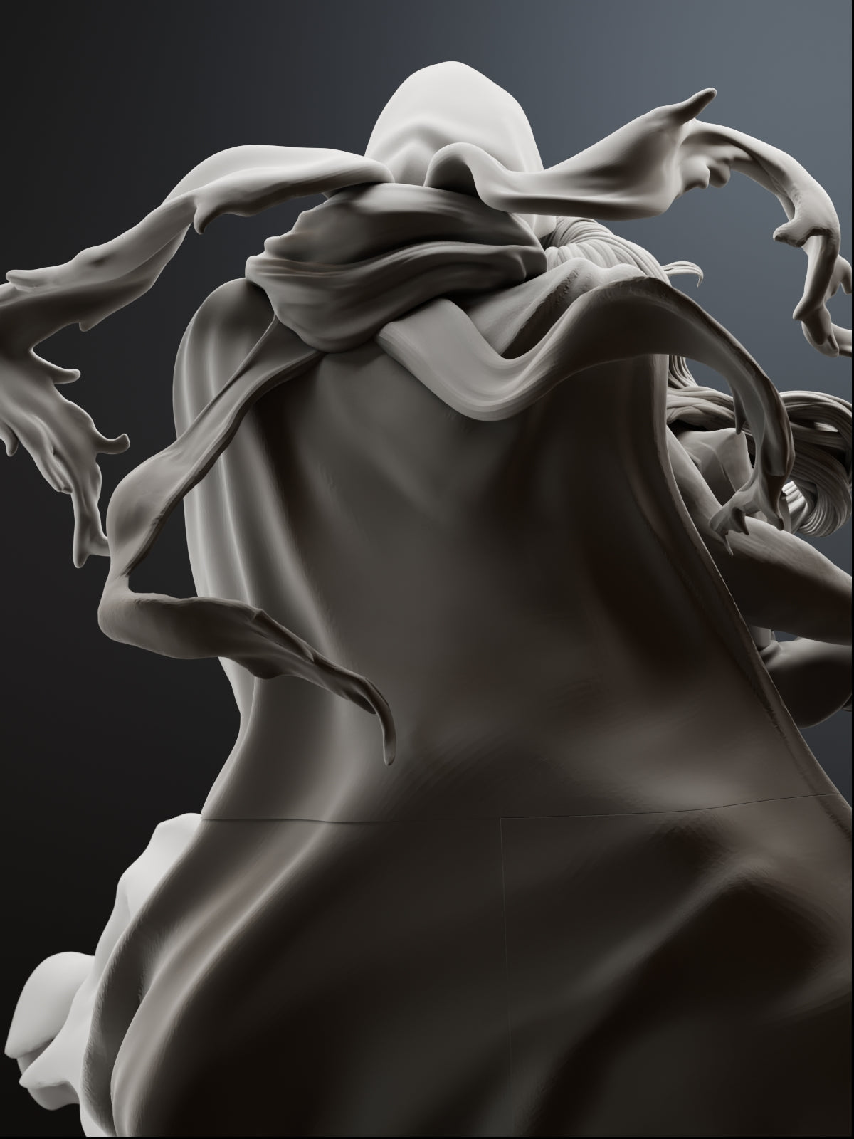 Light & Dark Statue