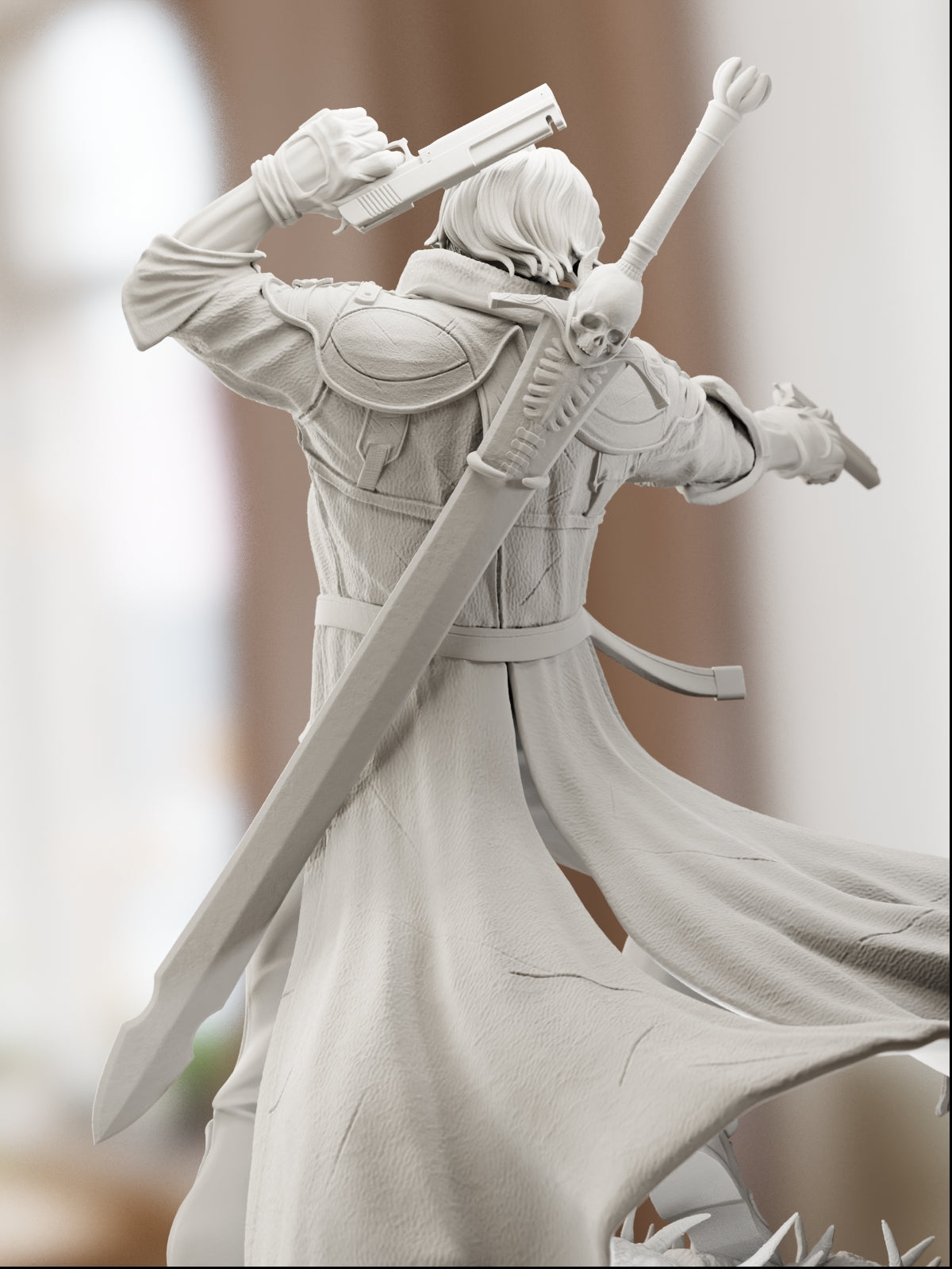 The Devil Slayer | Maximum Detailed 12K 3D printed figure