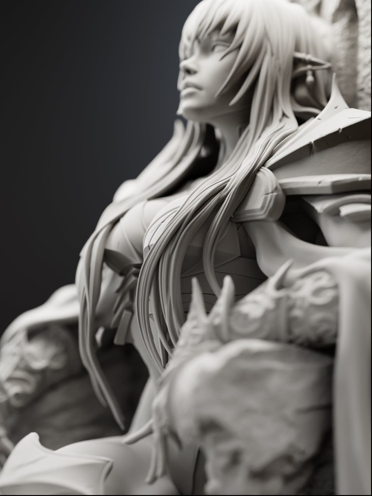 Dark Matriarch | Maximum Detailed 12K 3D printed figure