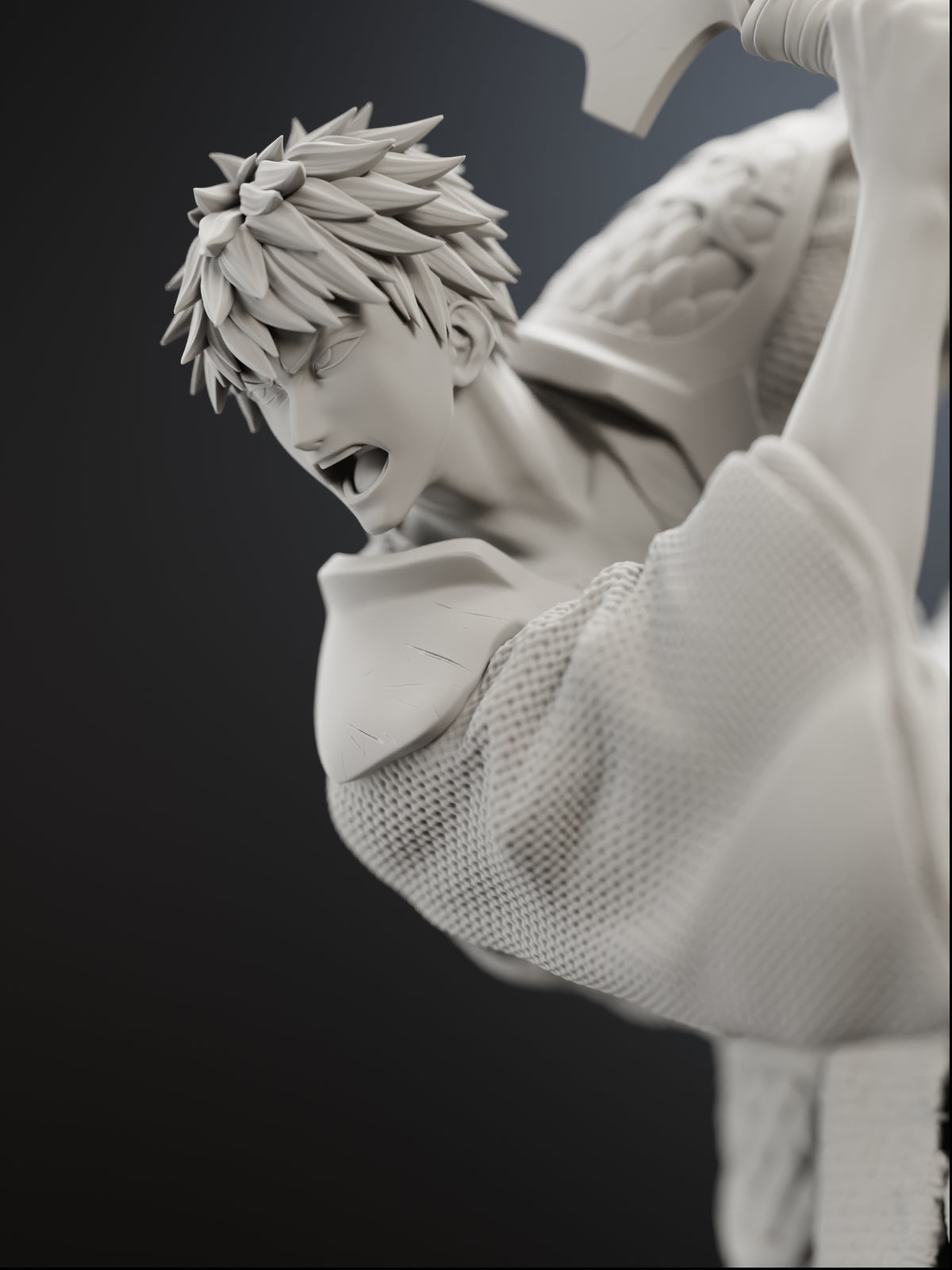 Soul Reaper | Maximum Detailed 12K 3D printed figure