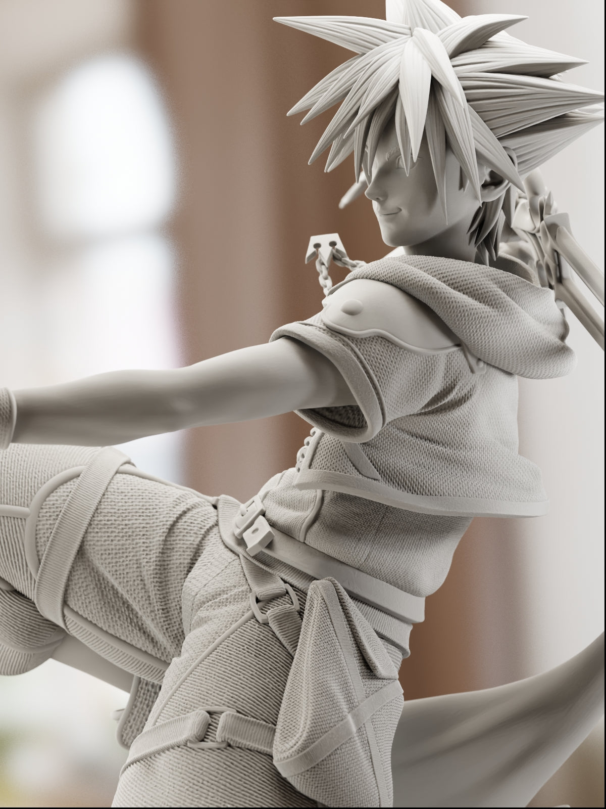 The Keyblade Wielder | Maximum Detailed 12K 3D printed figure
