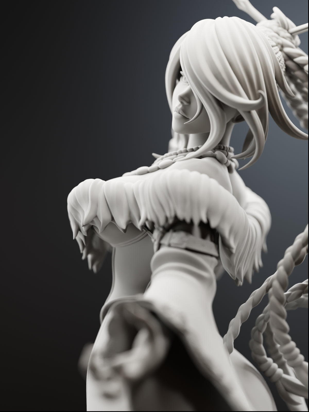 The Shadow Weaver | Maximum Detailed 12K 3D printed figure