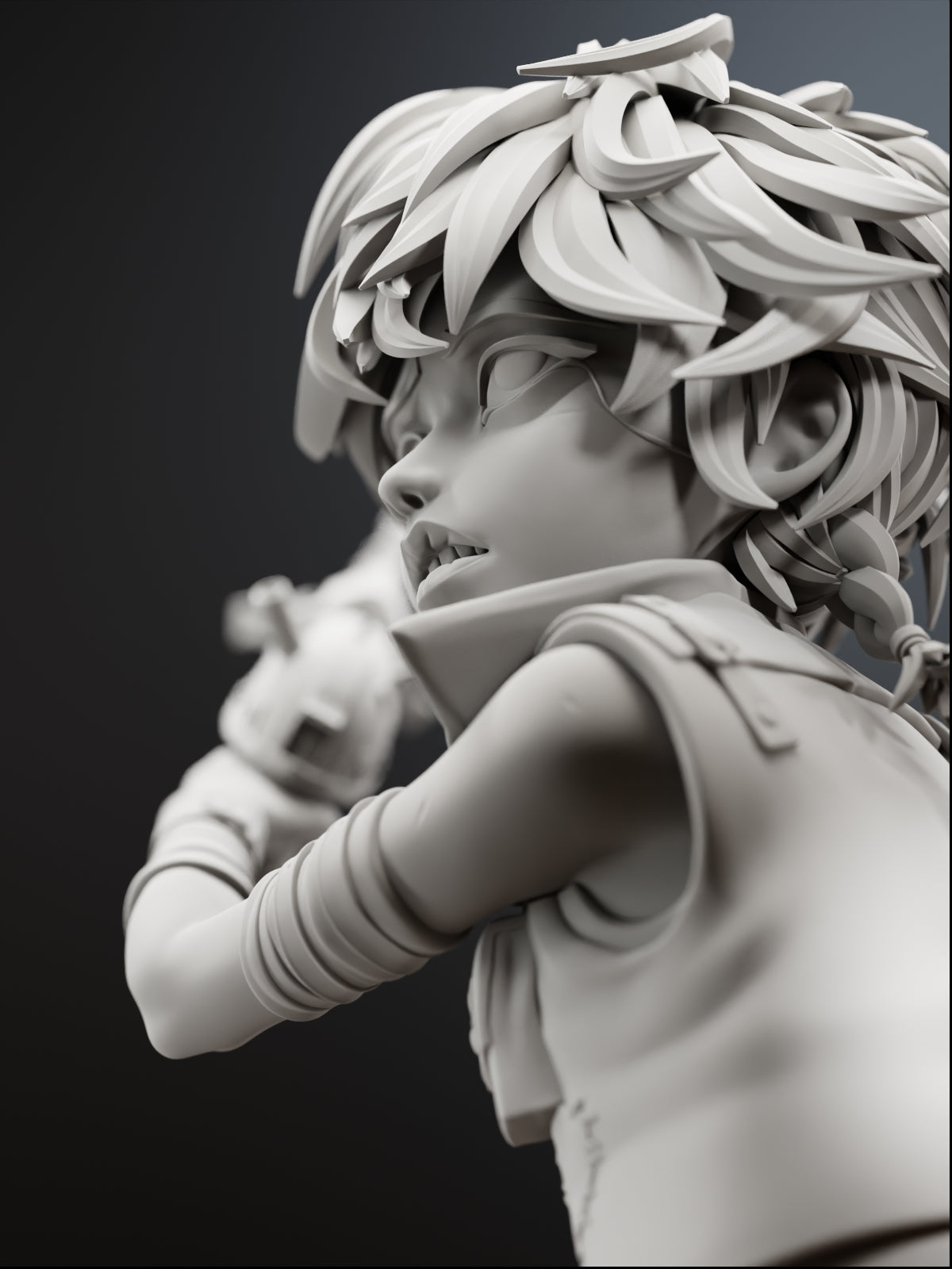 The Loyal Sidekick | Maximum Detailed 12K 3D printed figure