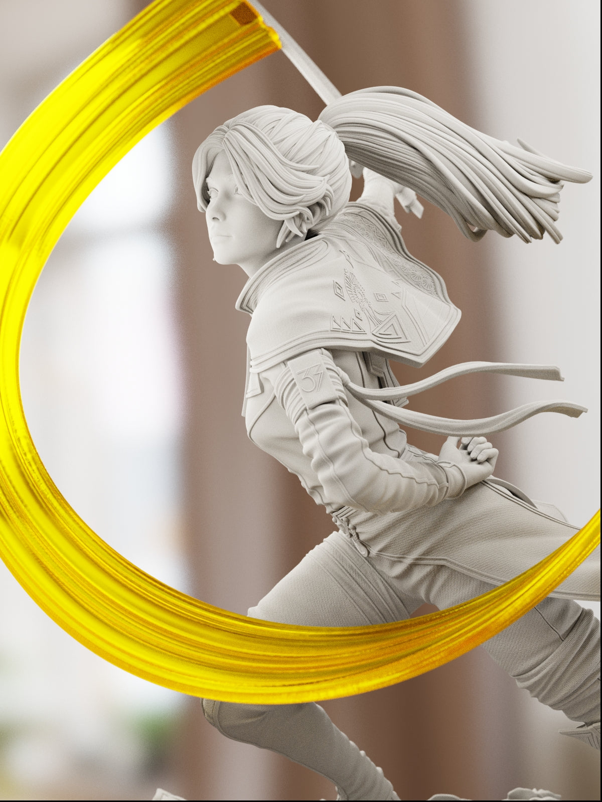 Number No More | Maximum Detailed 12K 3D printed figure