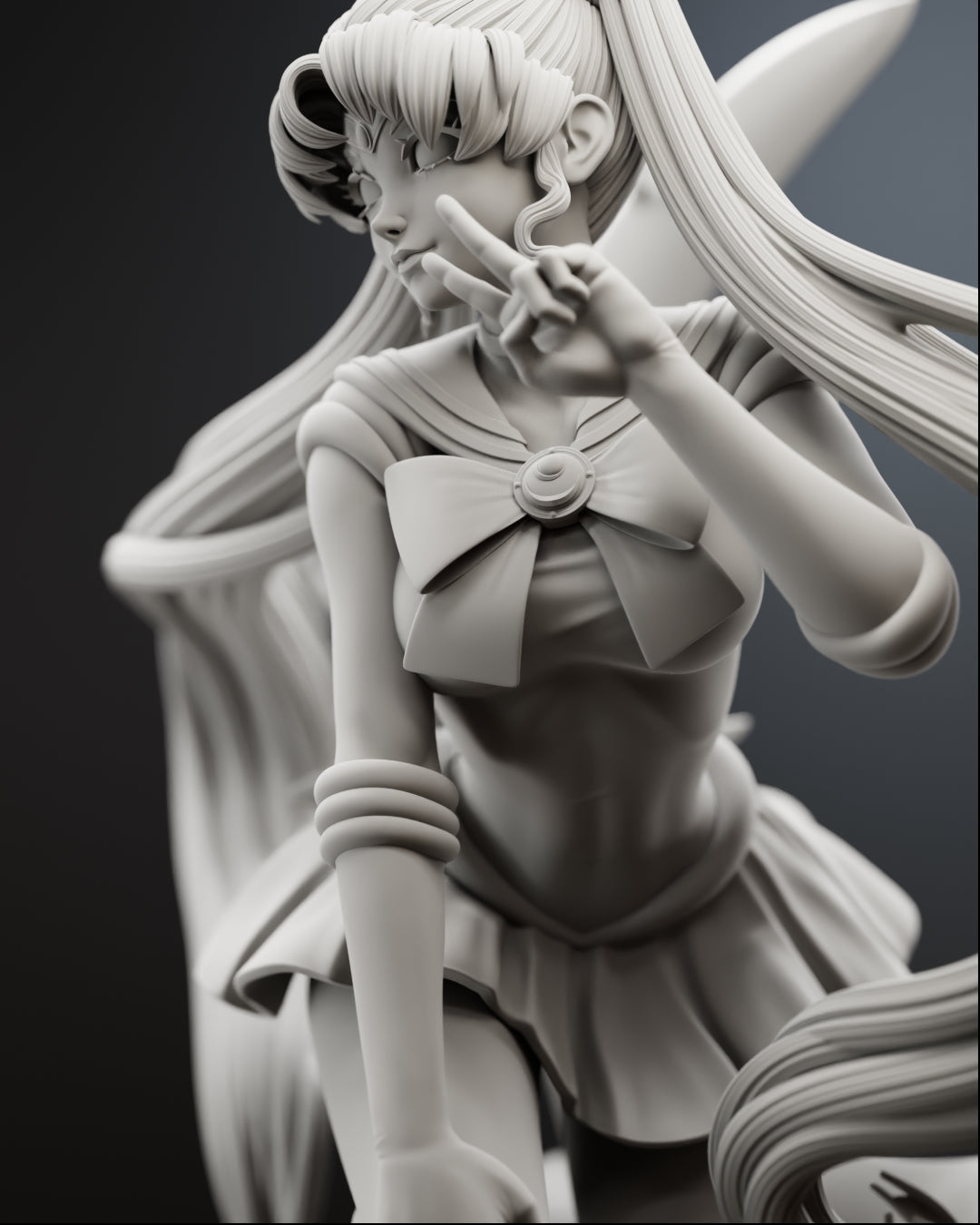 Princess of the Moon Statue