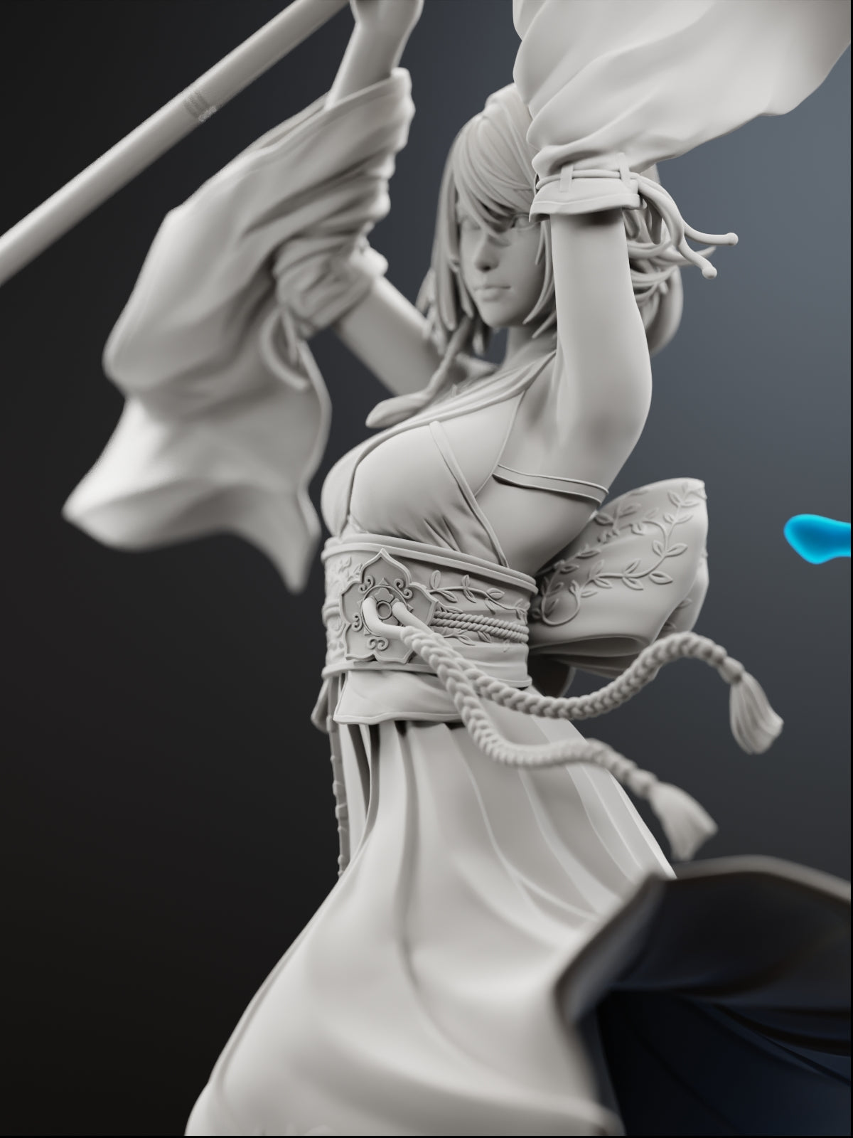 The Summoner of Spira | Maximum Detailed 12K 3D printed figure