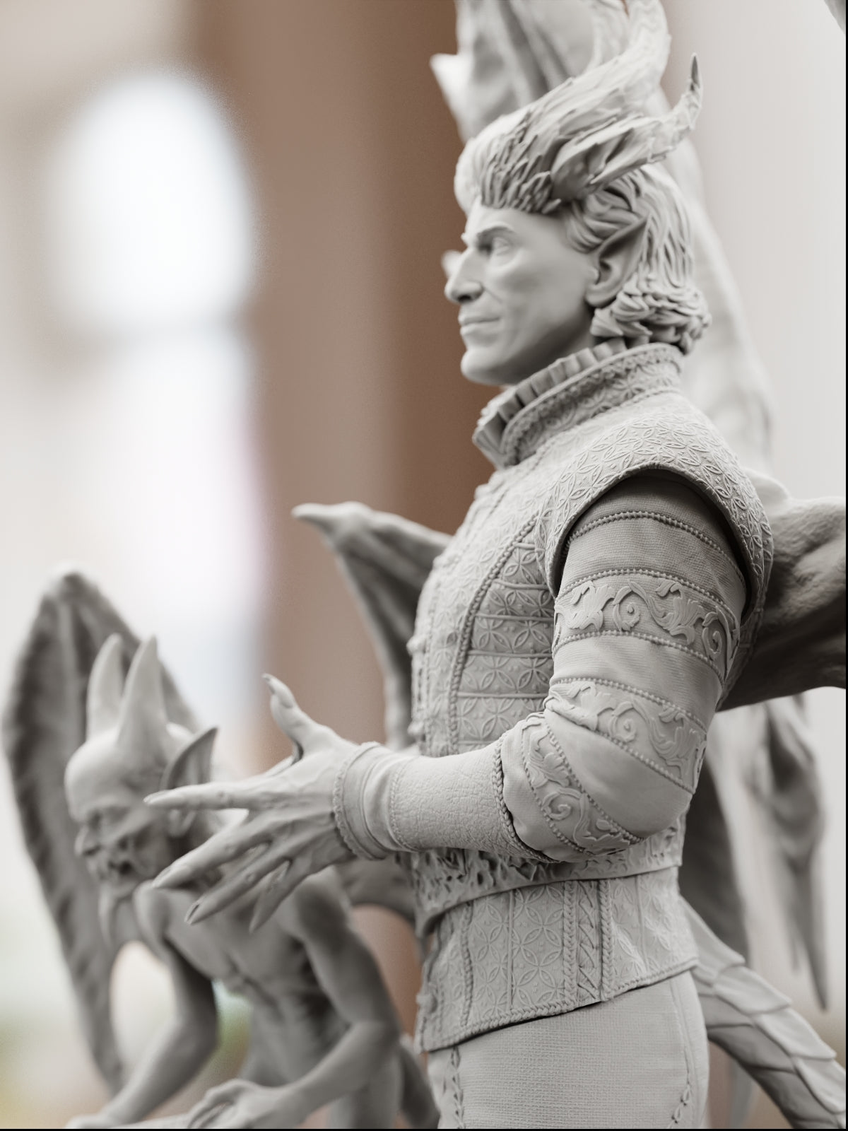 The Devil You Know | Maximum Detailed 12K 3D printed figure