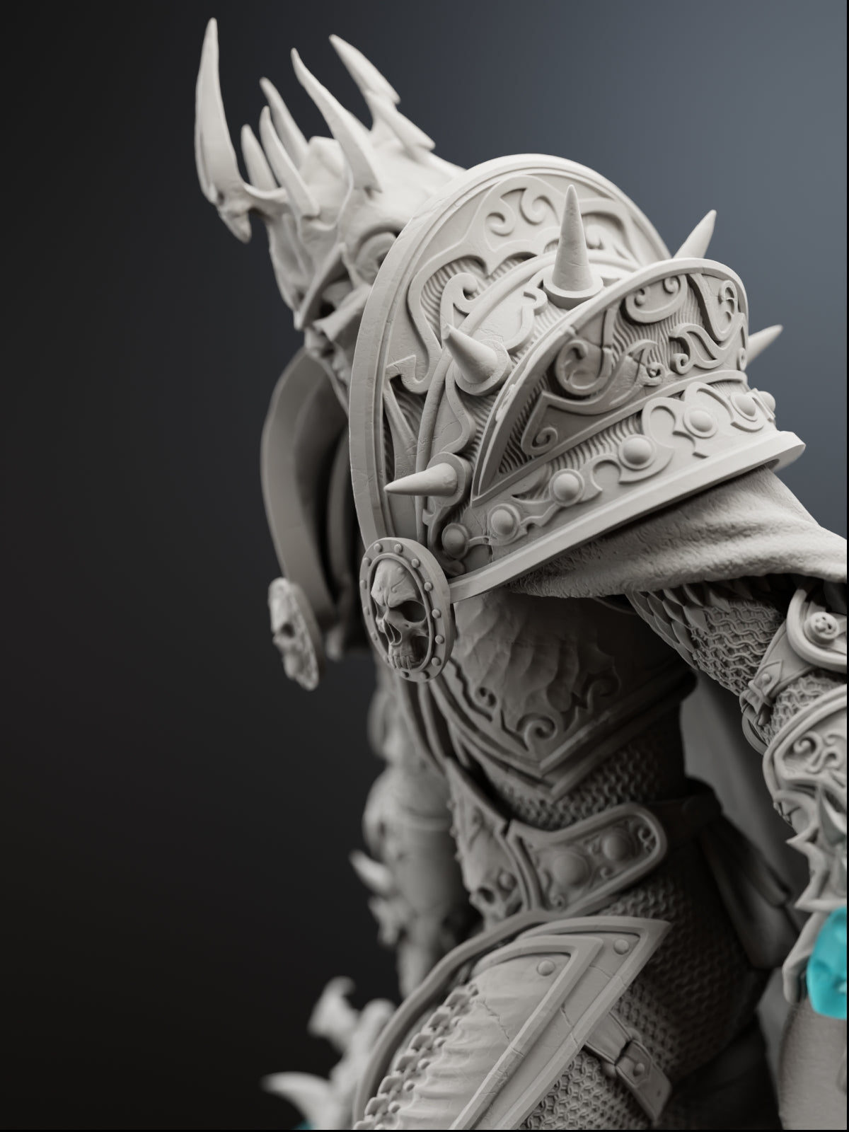 The Lich King | Maximum Detailed 12K 3D printed figure