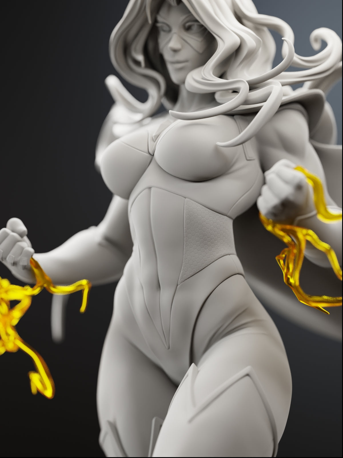 The Lightning Vanguard Statue