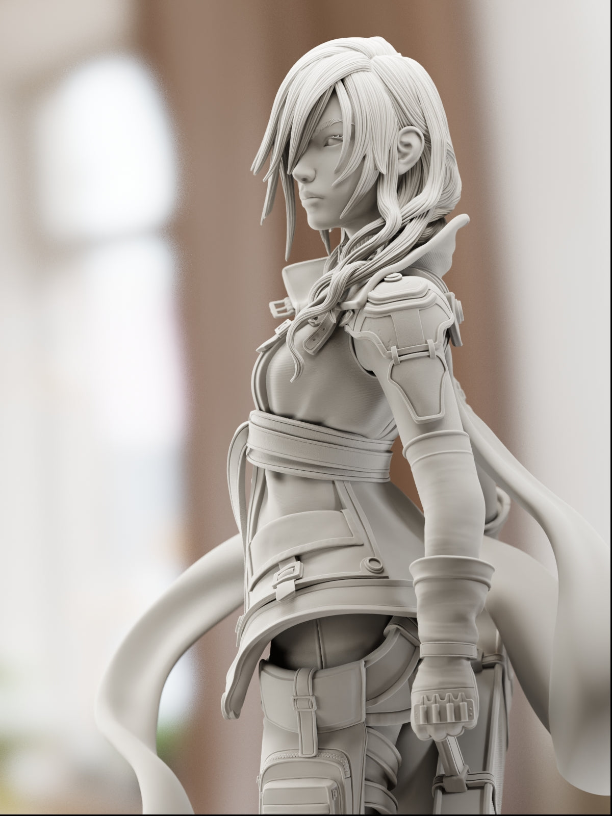 The Gunblade | Maximum Detailed 12K 3D printed figure