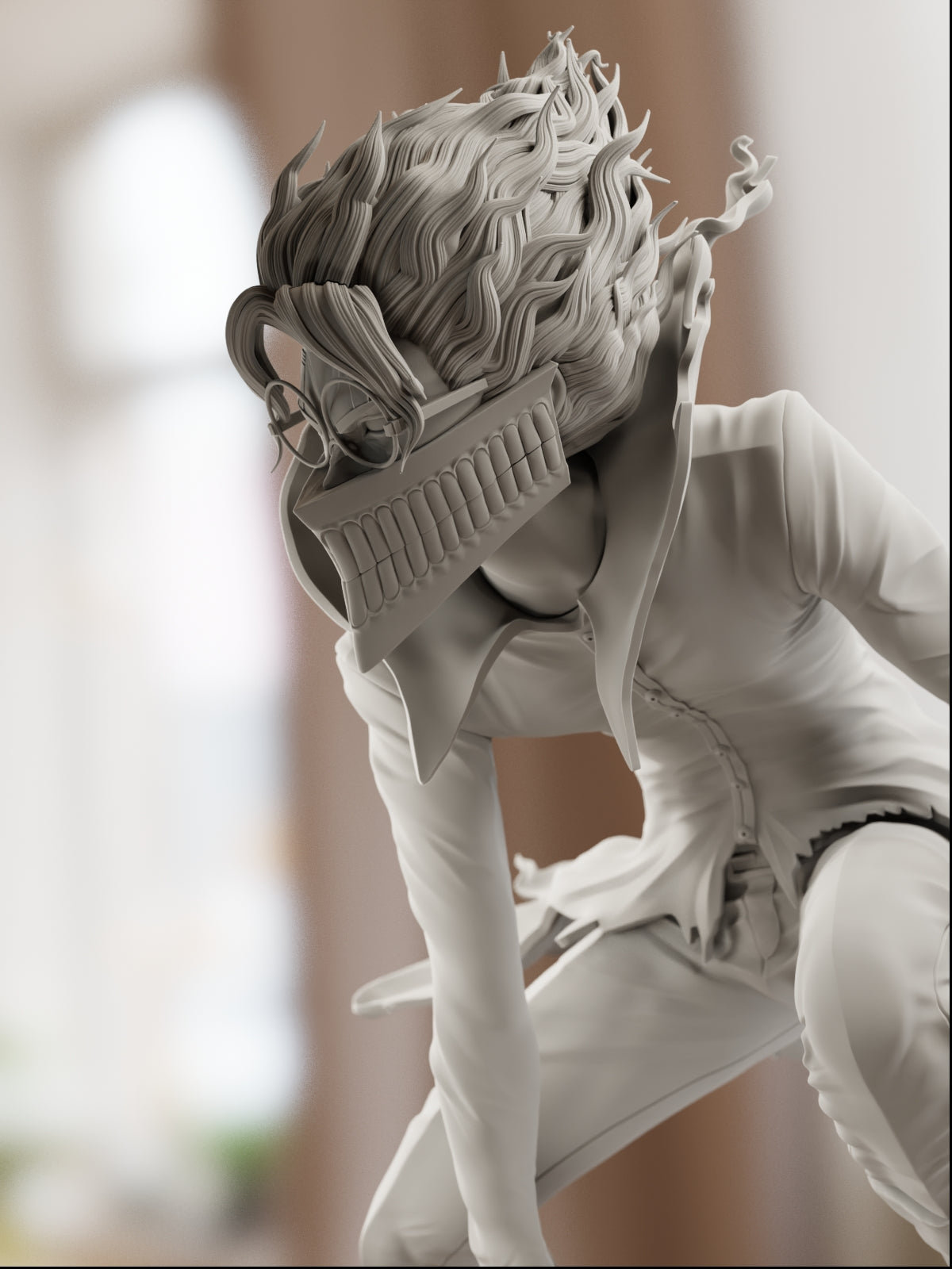 The Cursed Hero | Maximum Detailed 12K 3D printed figure