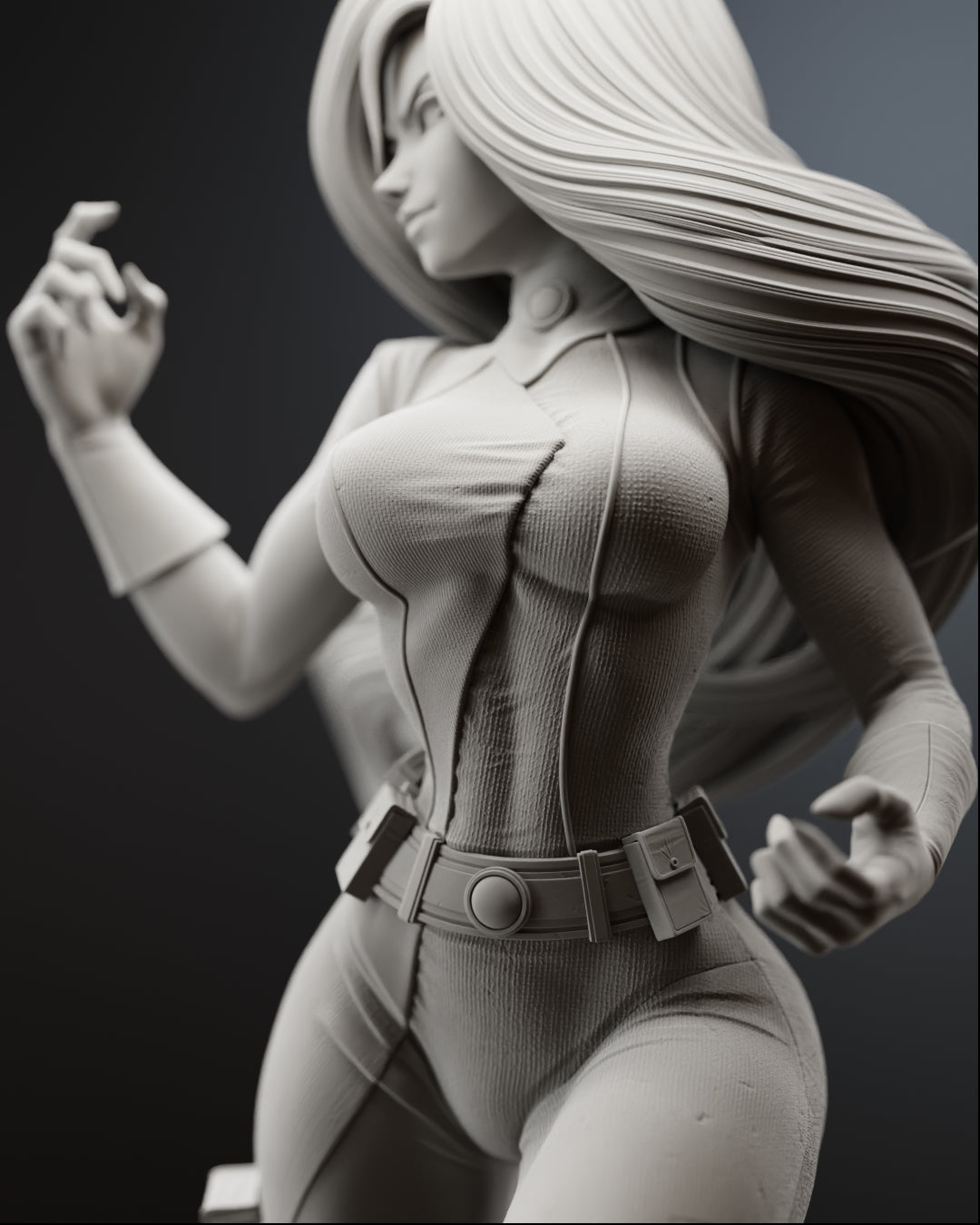 The Neon Nemesis Statue