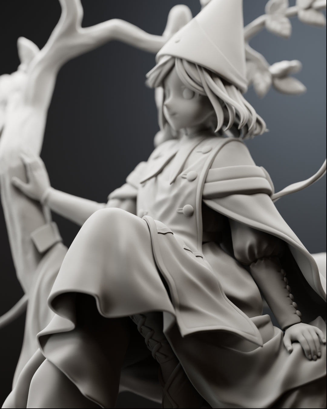 The Atelier Apprentice Statue