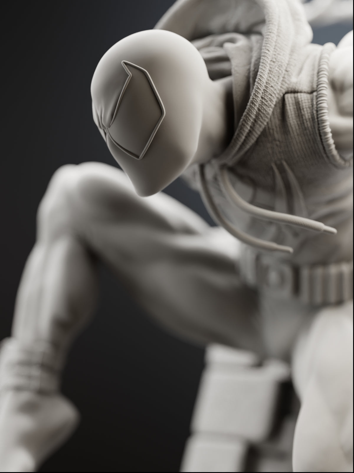 The Scarlet Crawler Statue