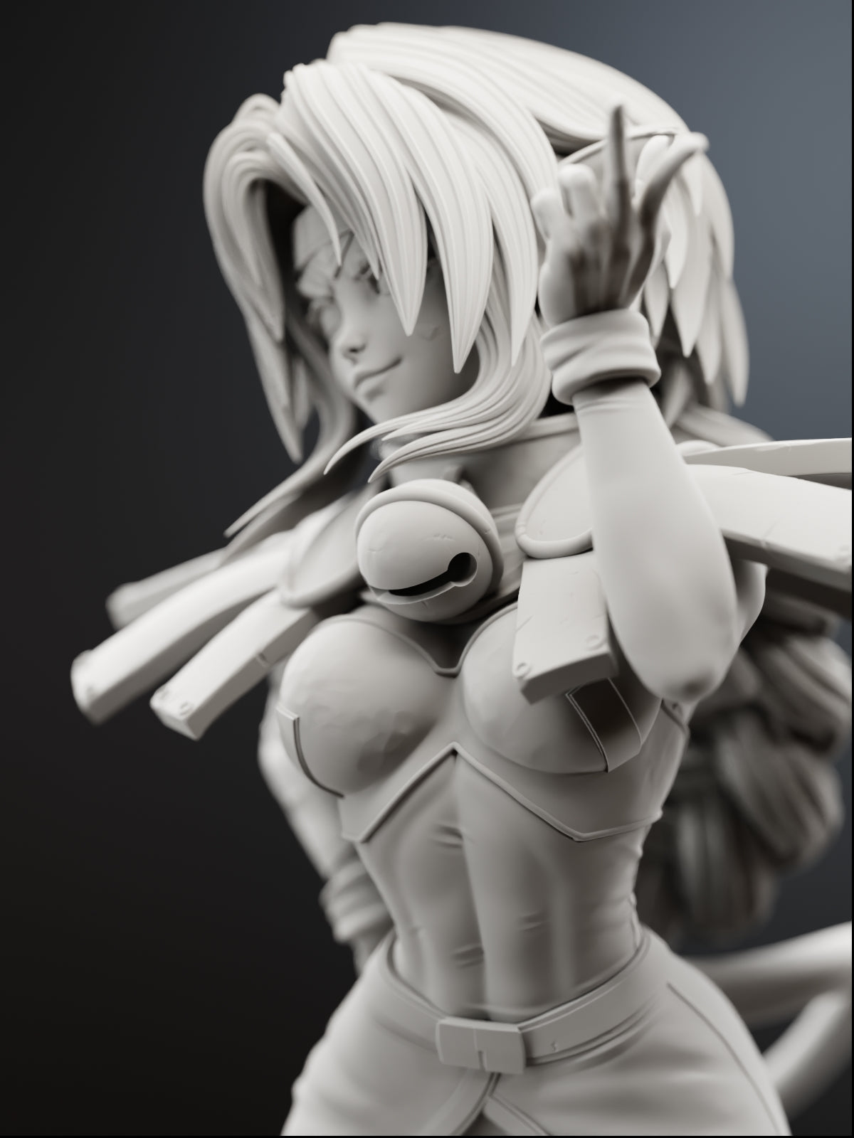 The Wild Heart | Maximum Detailed 12K 3D printed figure