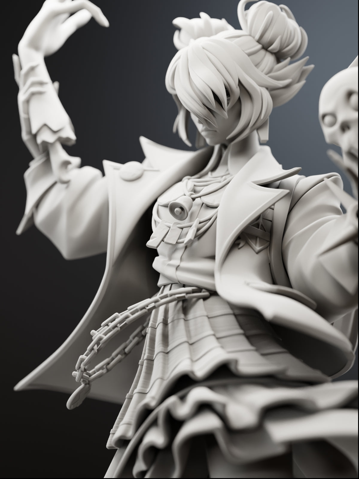 Graveyard Maestro Statue