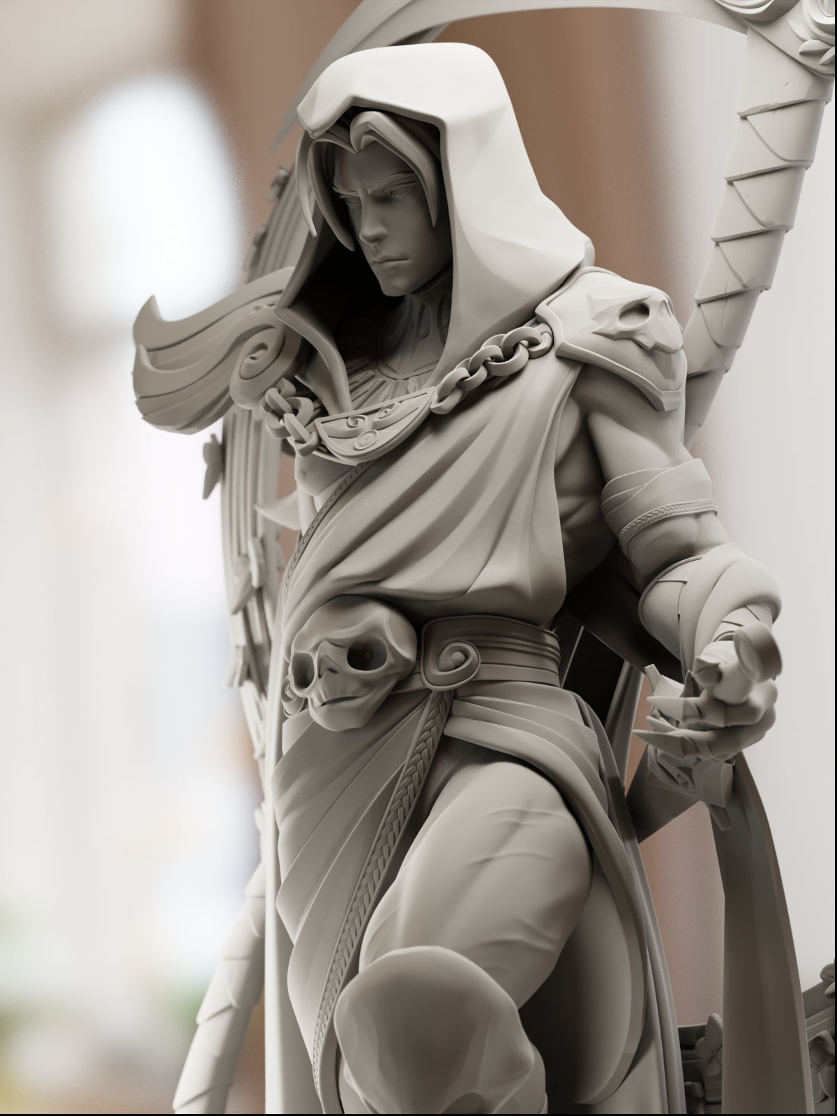 Death Incarnate | Maximum Detailed 12K 3D printed figure