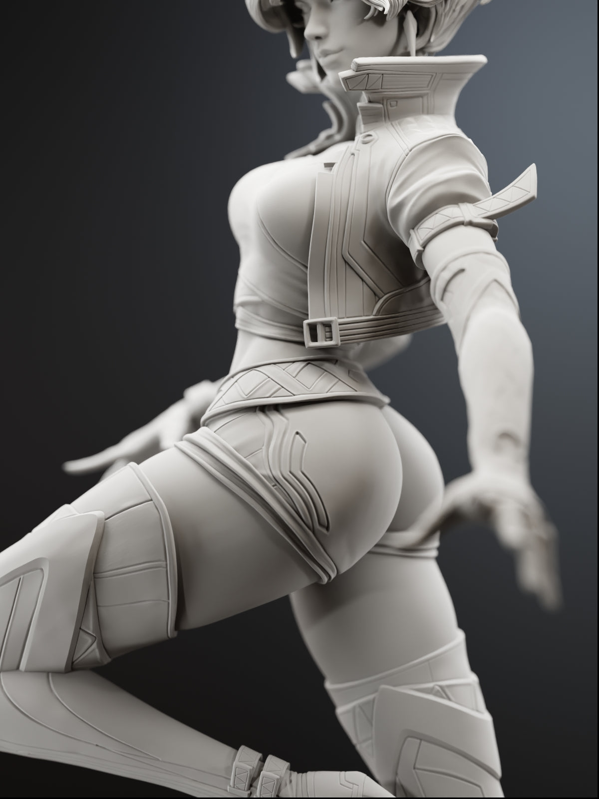 The Ice Idol | Maximum Detailed 12K 3D printed figure