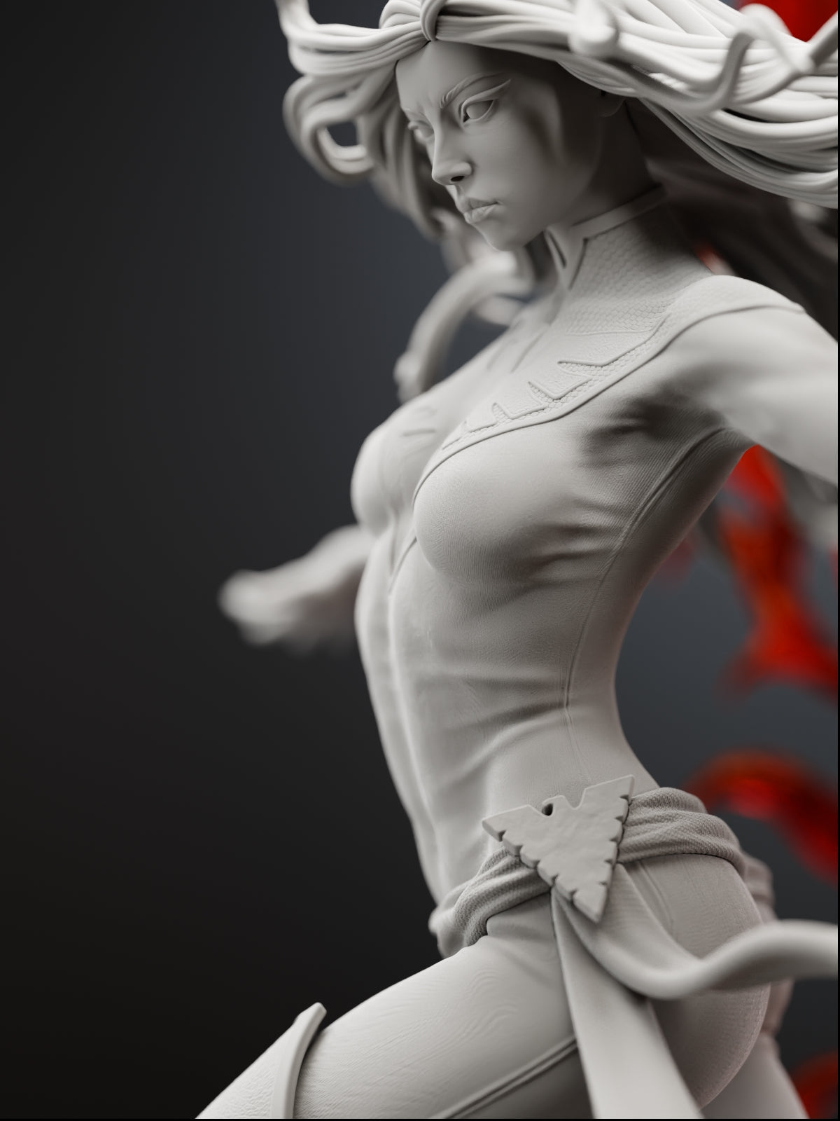 The Dark Phoenix Statue