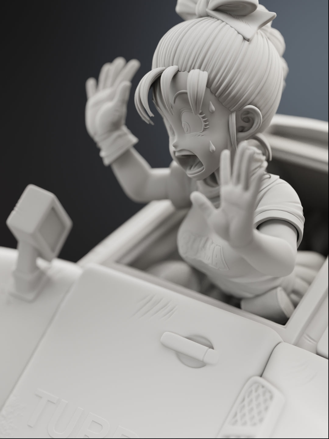The Capsule Roadtrip Statue