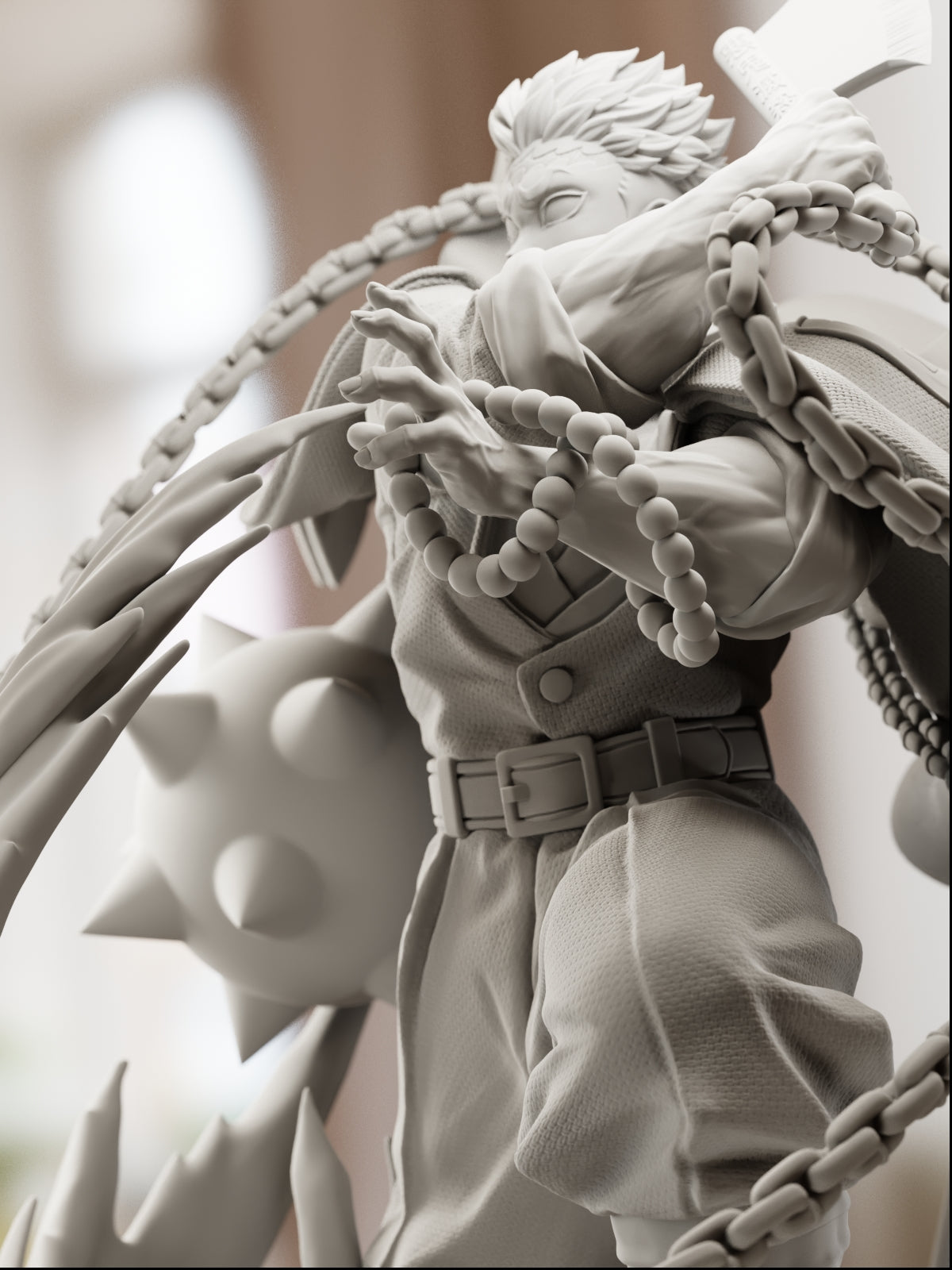 The Power and Faith | Maximum Detailed 12K 3D printed figure