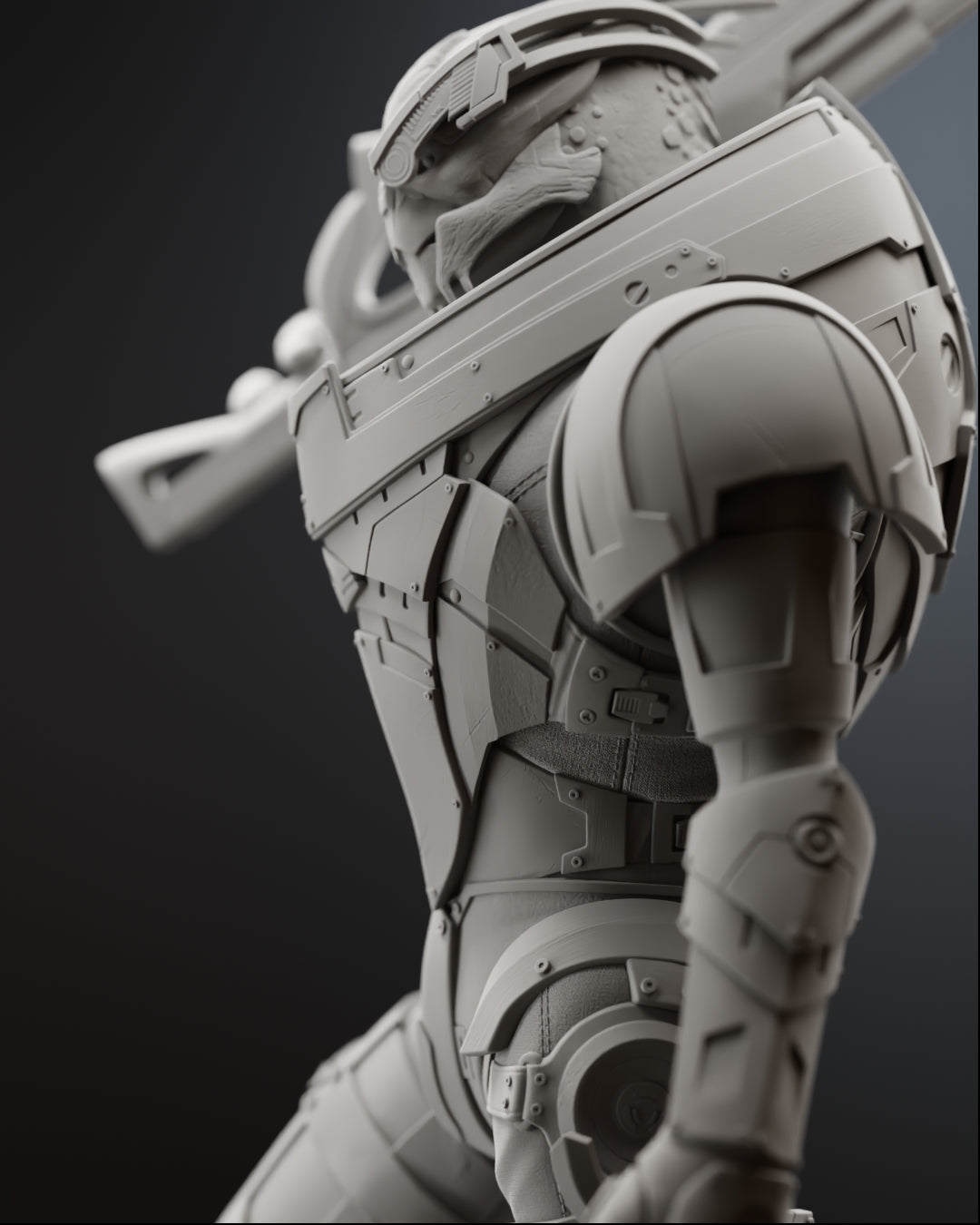 Normandy Sharpshooter Statue