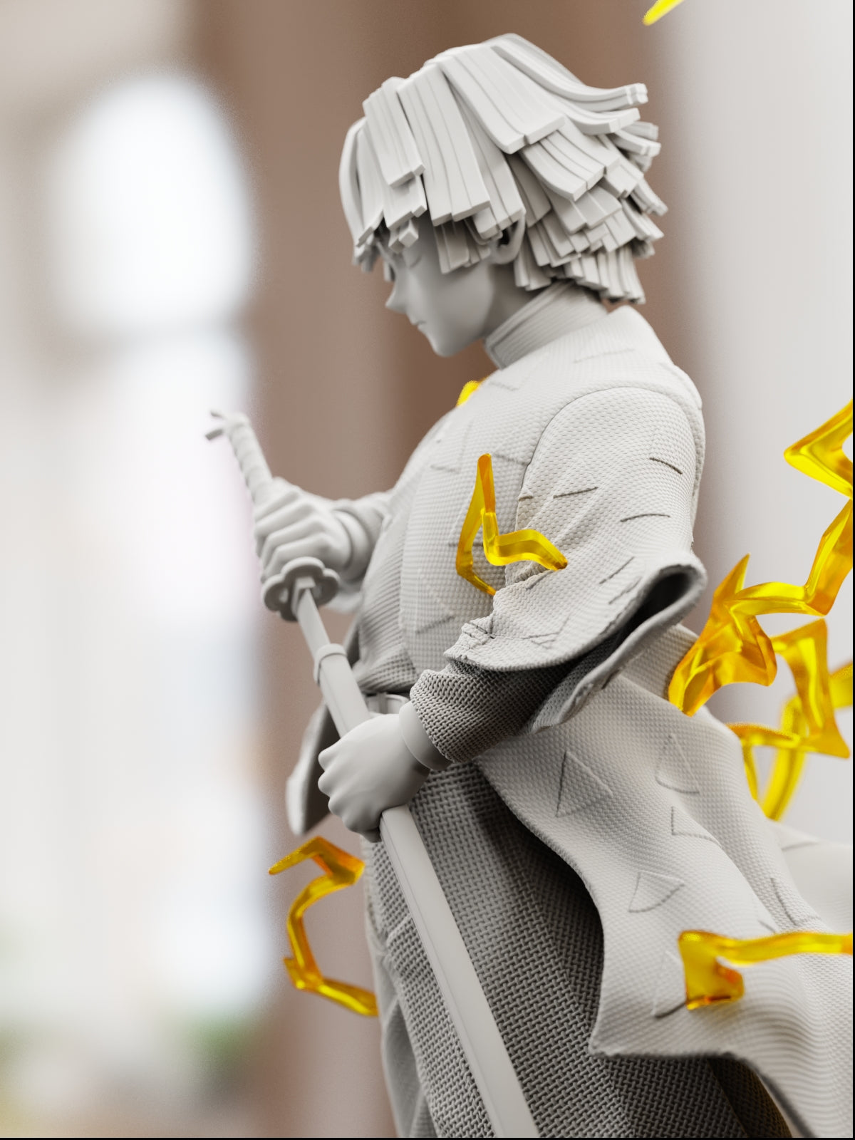 The Thunder Slayer | Maximum Detailed 12K 3D printed figure