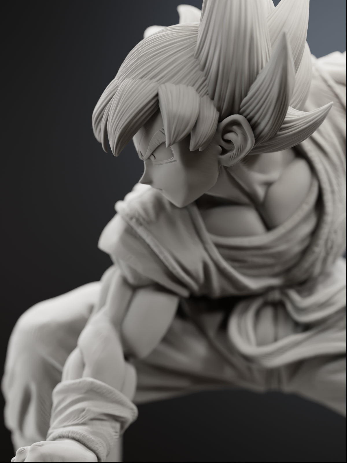 The Saiyan Prodigy | Maximum Detailed 12K 3D printed figure