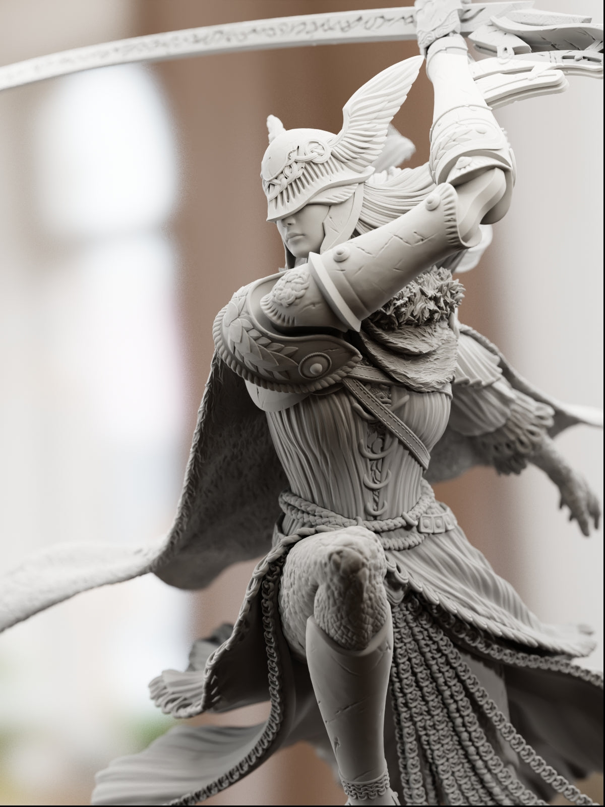 The Blade of Rot | Maximum Detailed 12K 3D printed figure
