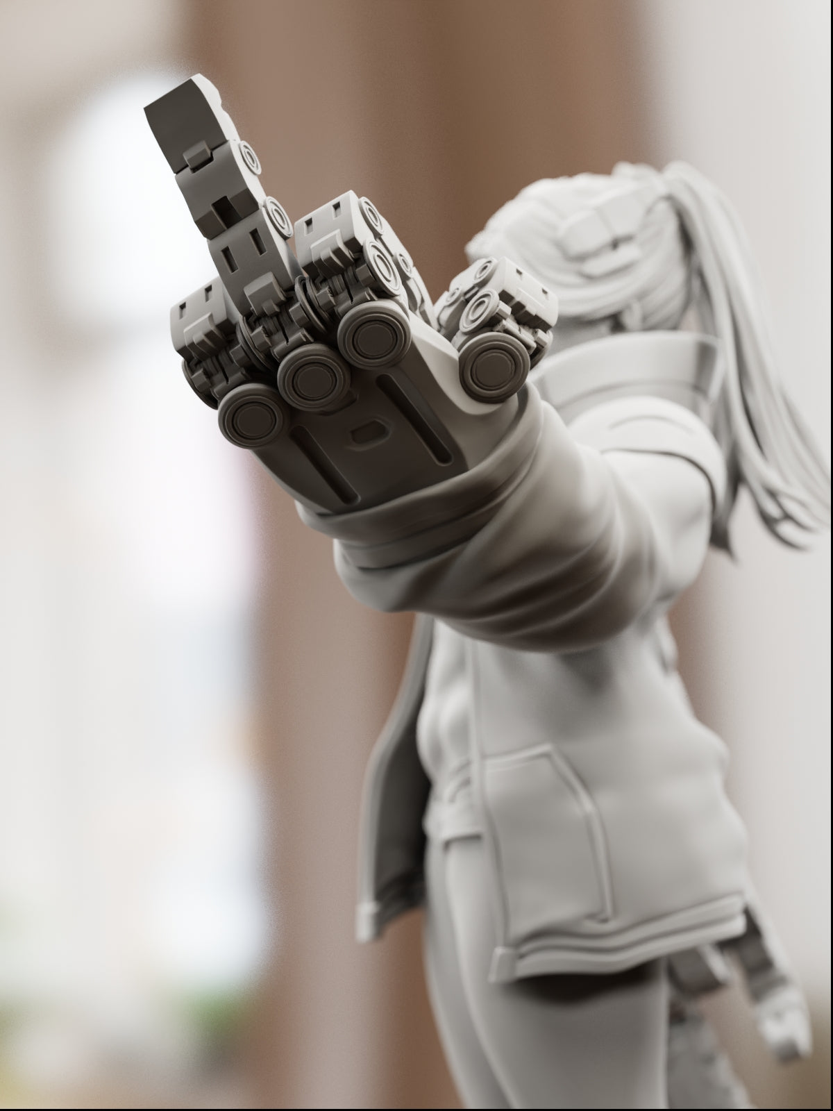 The Loose Cannon | Maximum Detailed 12K 3D printed figure