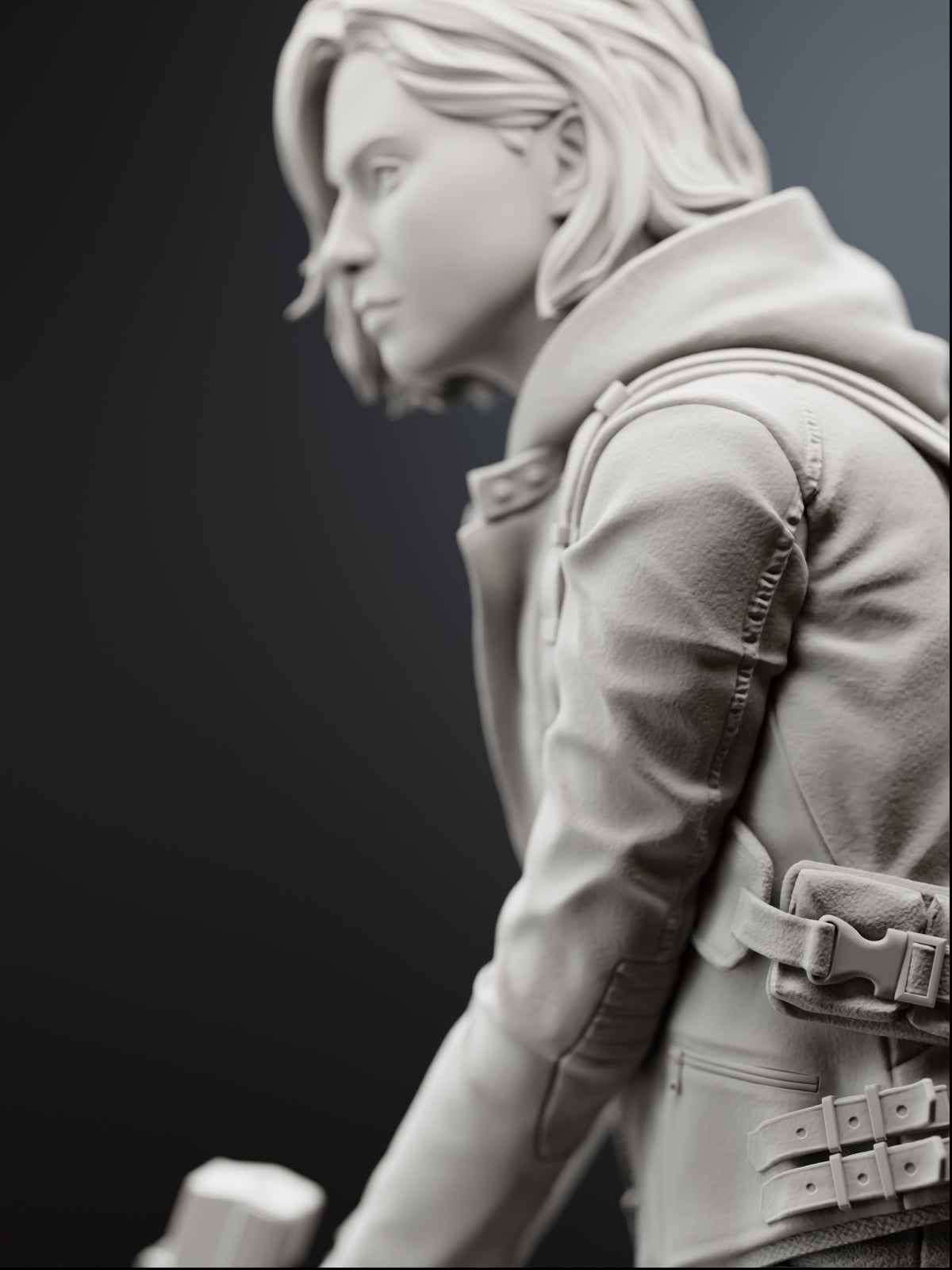 G. Ashcroft - F.B.I. | Maximum Detailed 12K 3D printed figure