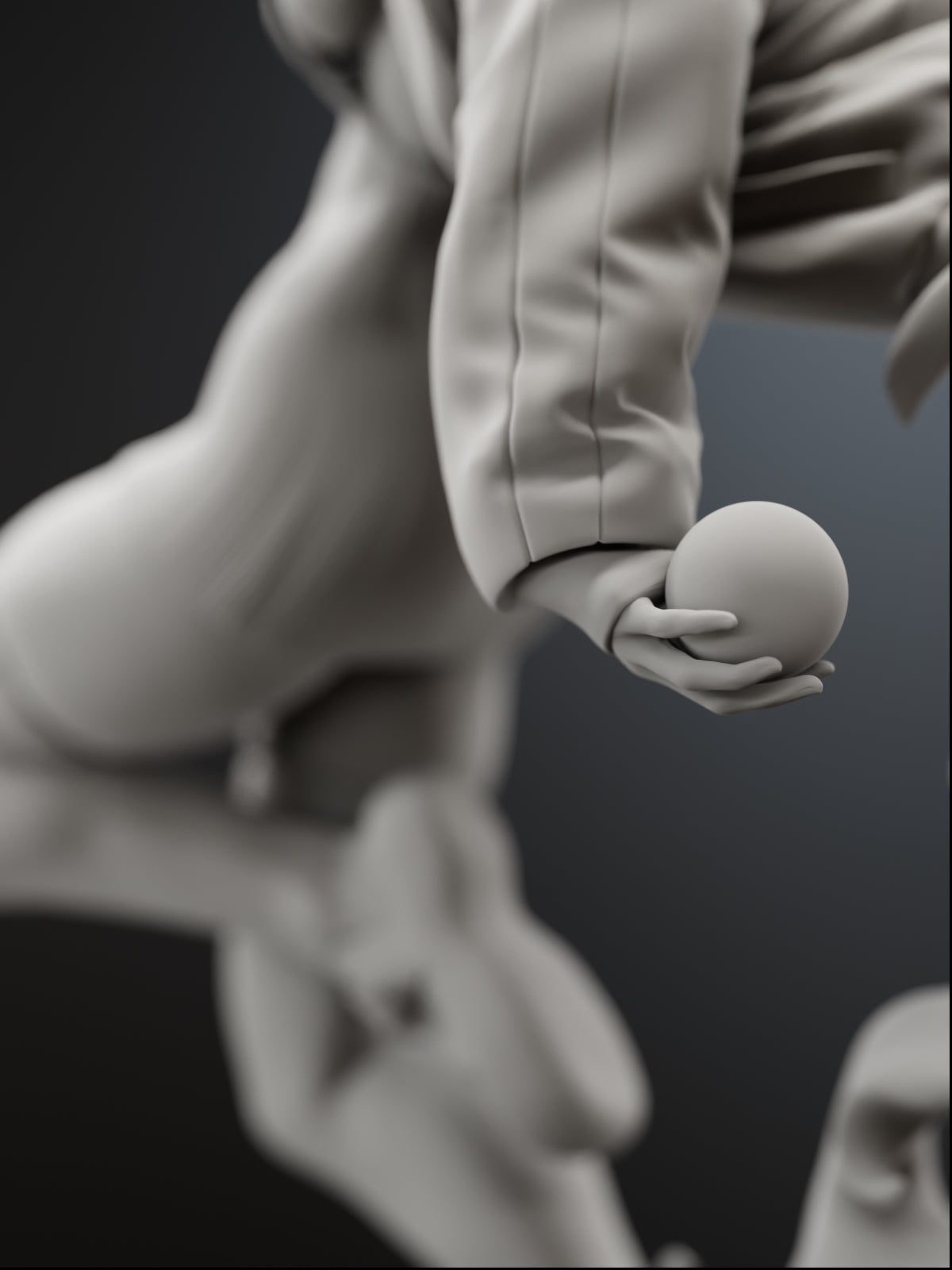 No-Fear Grandma | Maximum Detailed 12K 3D printed figure