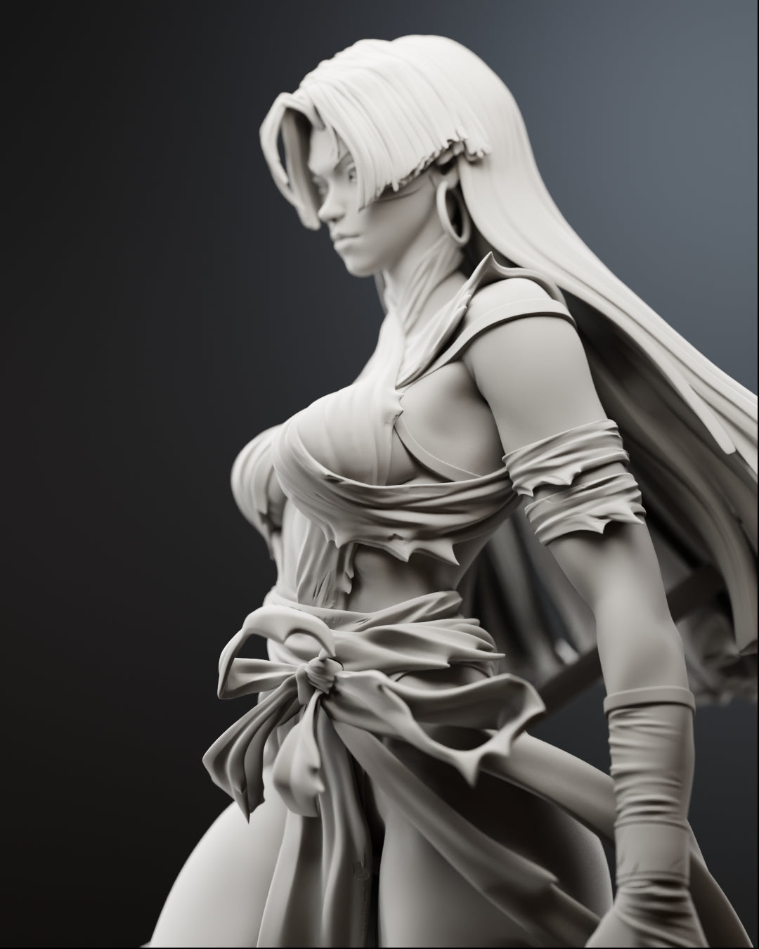The Shadowblade Statue