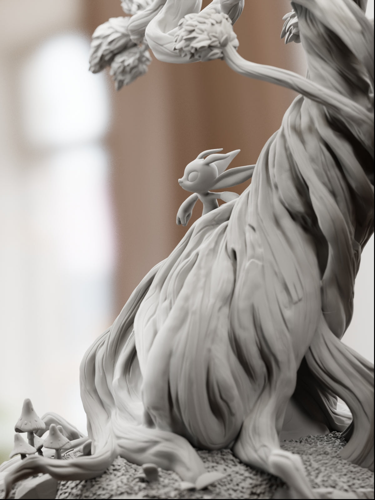 The Guardian Spirit | Maximum Detailed 12K 3D printed figure