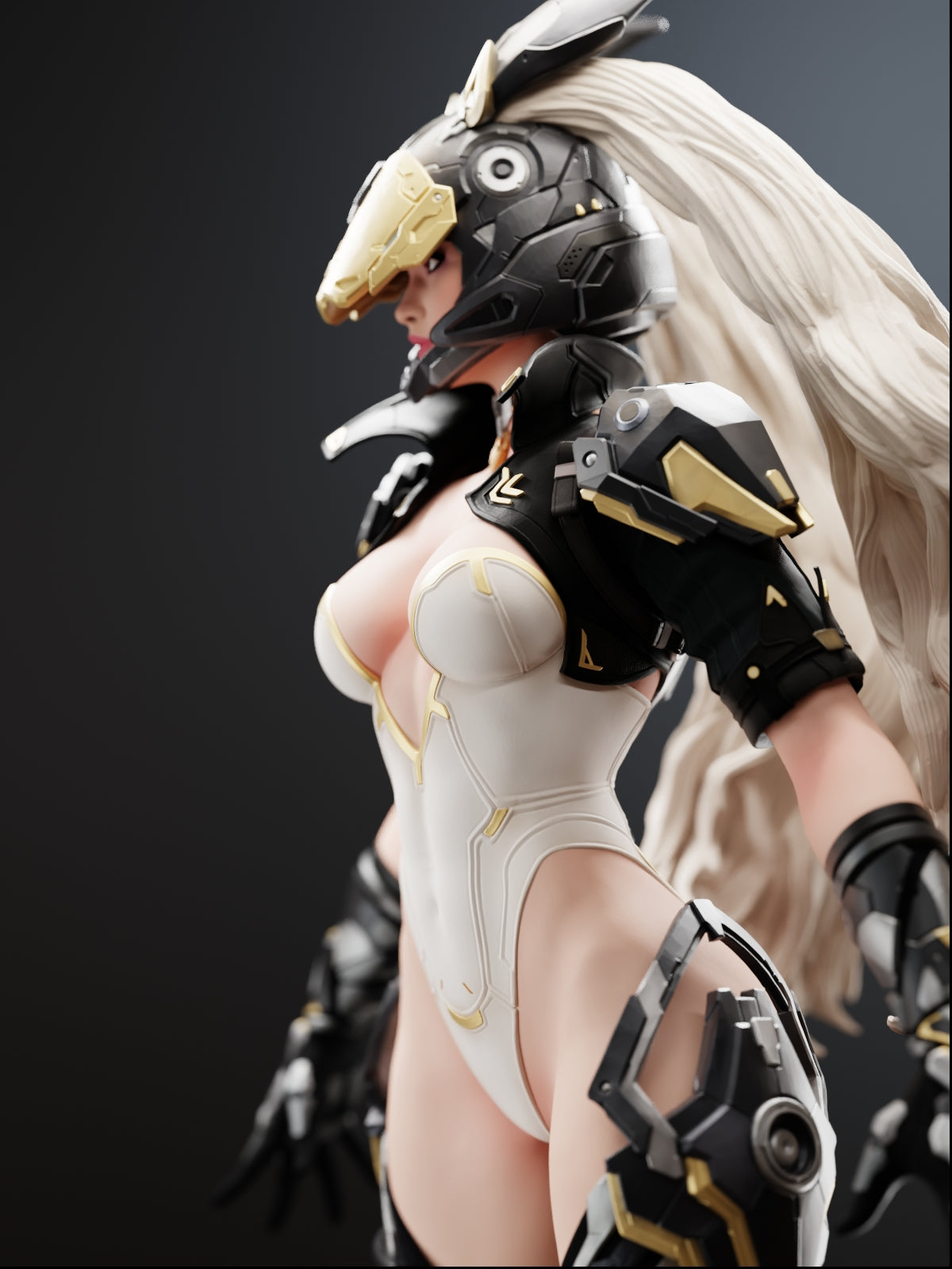 The Electric Bunny Statue