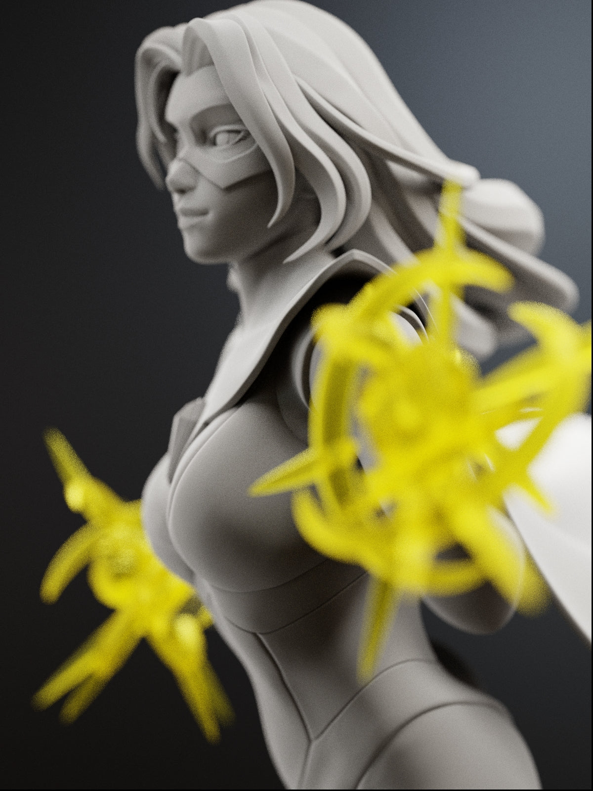 The Blazing Sentinel Statue