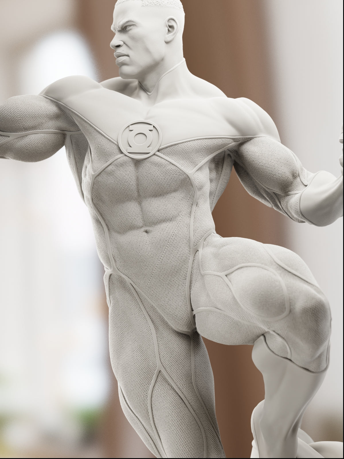 The Cosmic Sentinel | Maximum Detailed 12K 3D printed figure