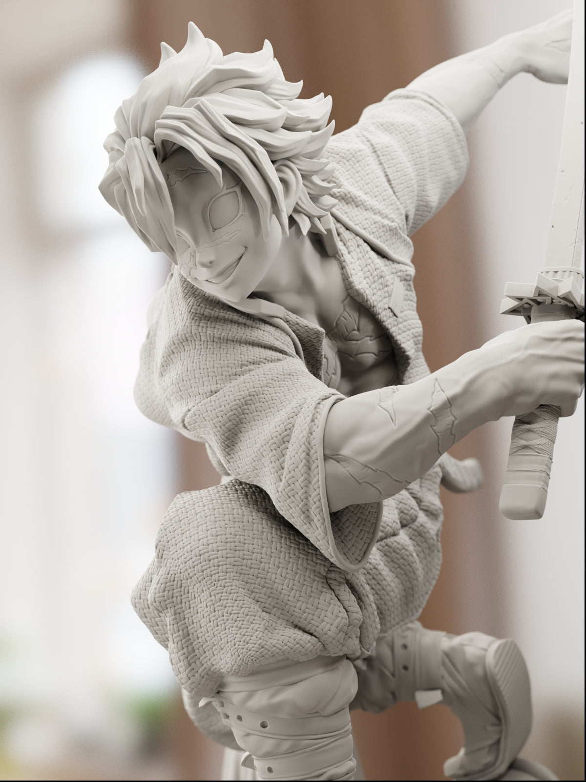 The Storm of Blades | Maximum Detailed 12K 3D printed figure