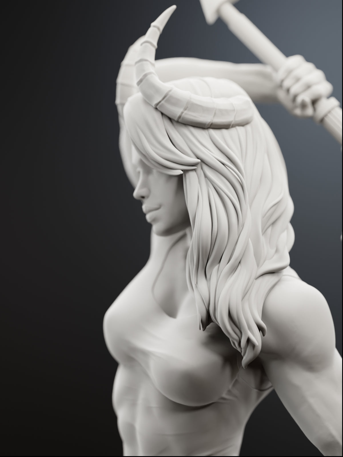Hellwalk Empress Statue